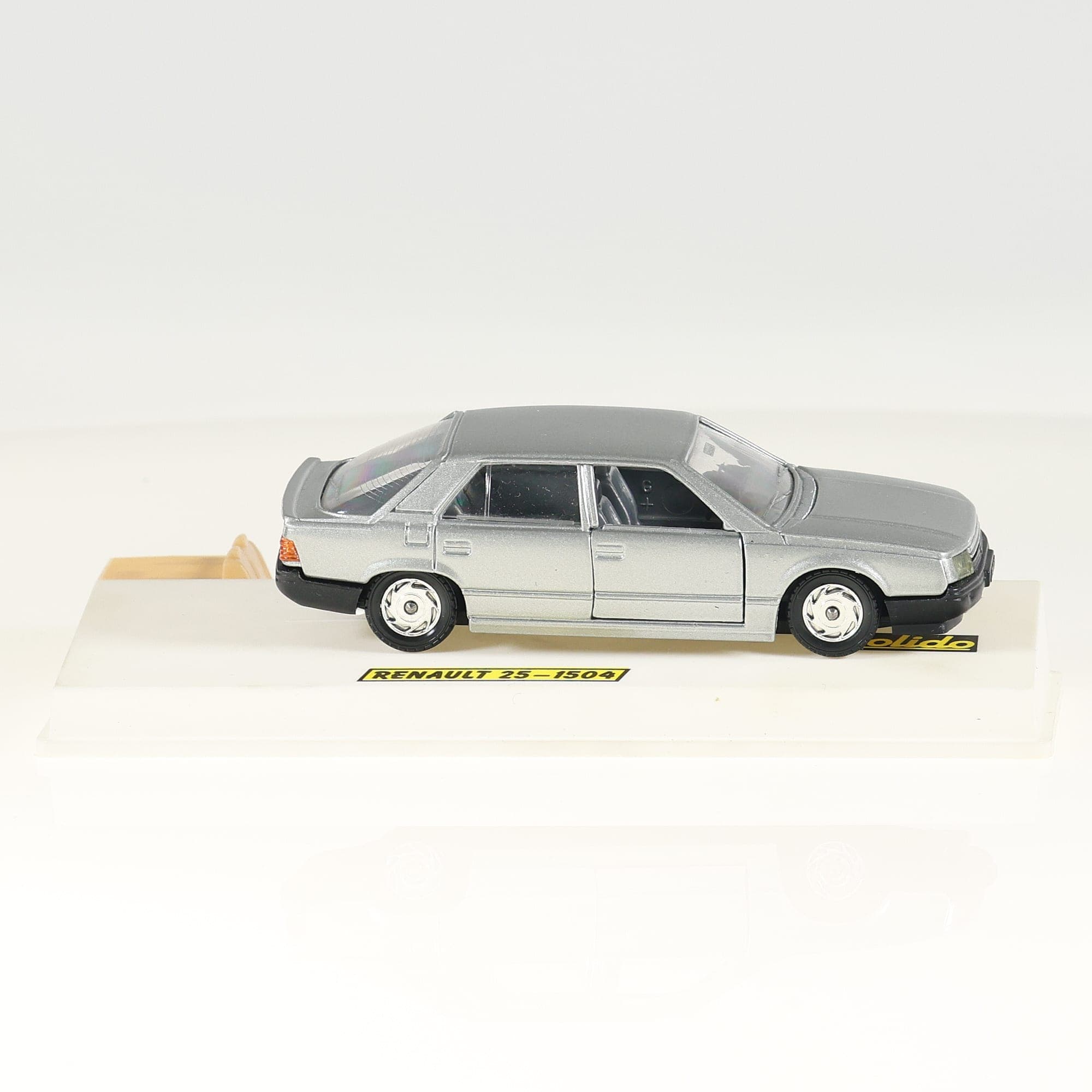 Solido HIFI Renault Renault 25 1/43 Gris argenté métallisé avec boîte — miniature 9