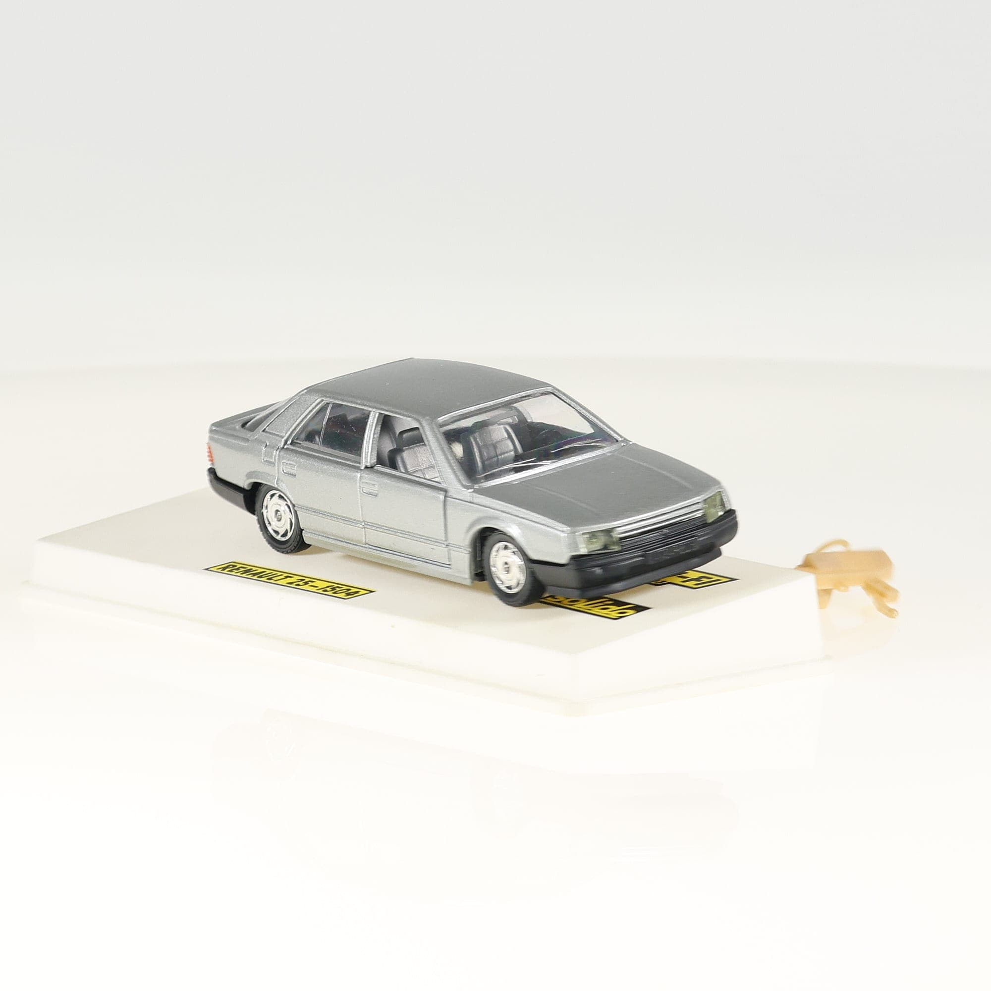 Solido HIFI Renault Renault 25 1/43 Gris argenté métallisé avec boîte — miniature 10