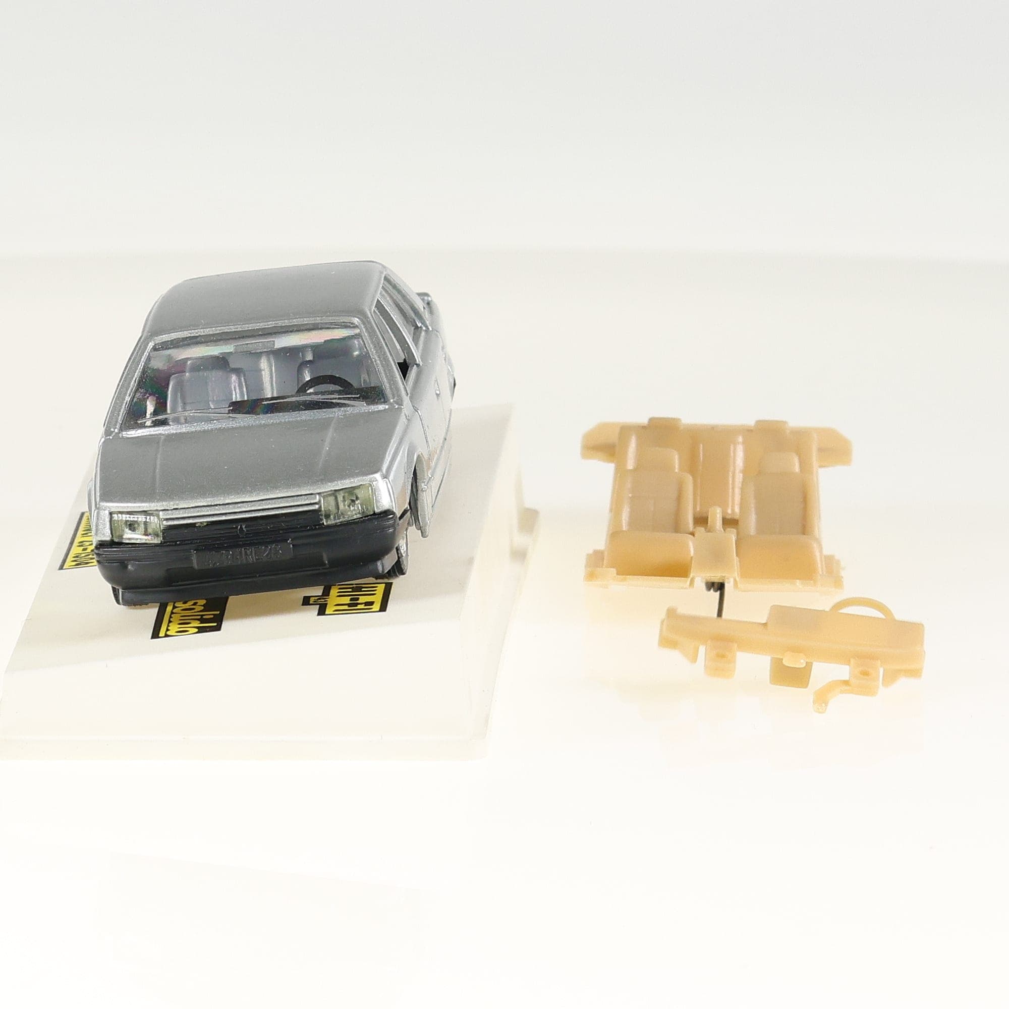 Solido HIFI Renault Renault 25 1/43 Gris argenté métallisé avec boîte — miniature 11
