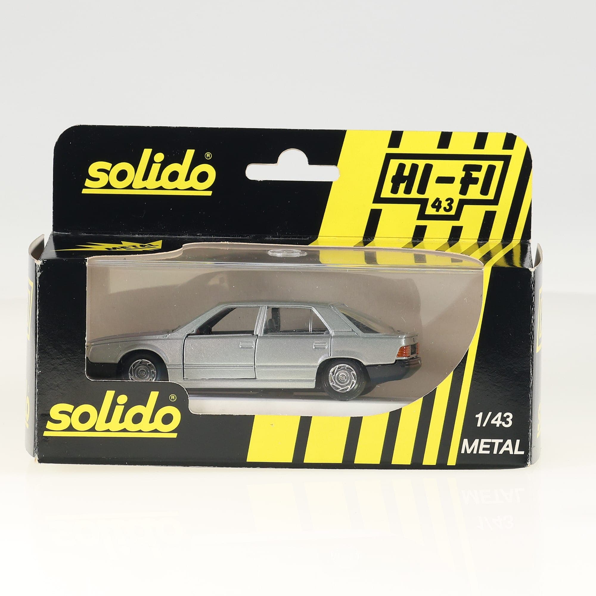 Solido HIFI Renault Renault 25 1/43 Gris argenté métallisé avec boîte — miniature 13