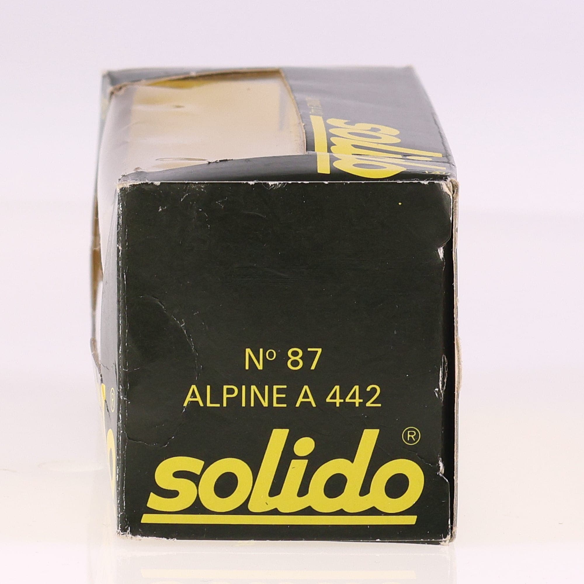 Solido N°87 Renault Alpine A 442 #2 Jaune avec boîte — miniature 12