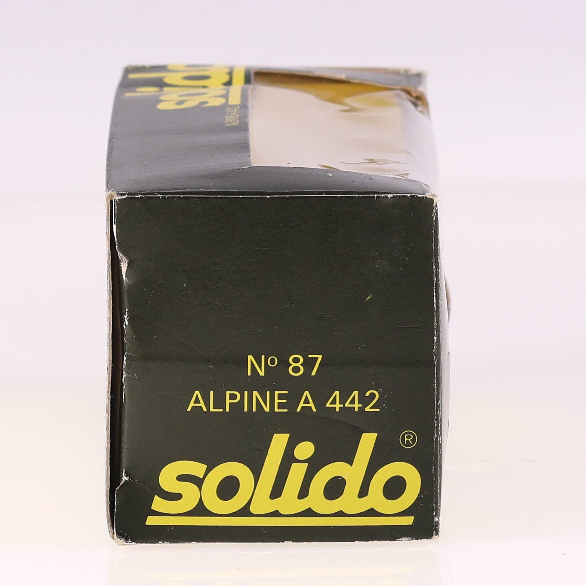 Solido N°87 Renault Alpine A 442 #2 Jaune avec boîte — miniature 14