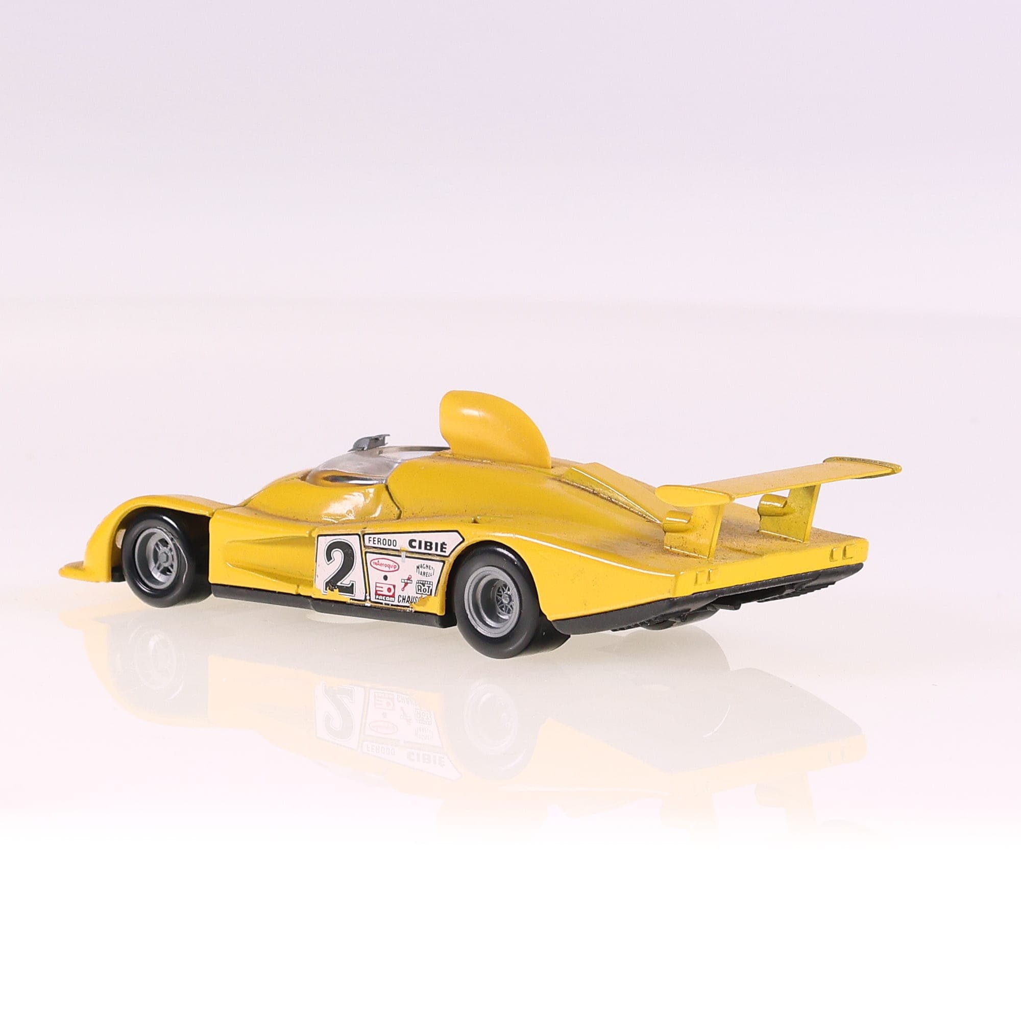 Solido N°87 Renault Alpine A 442 #2 Jaune avec boîte — miniature 3
