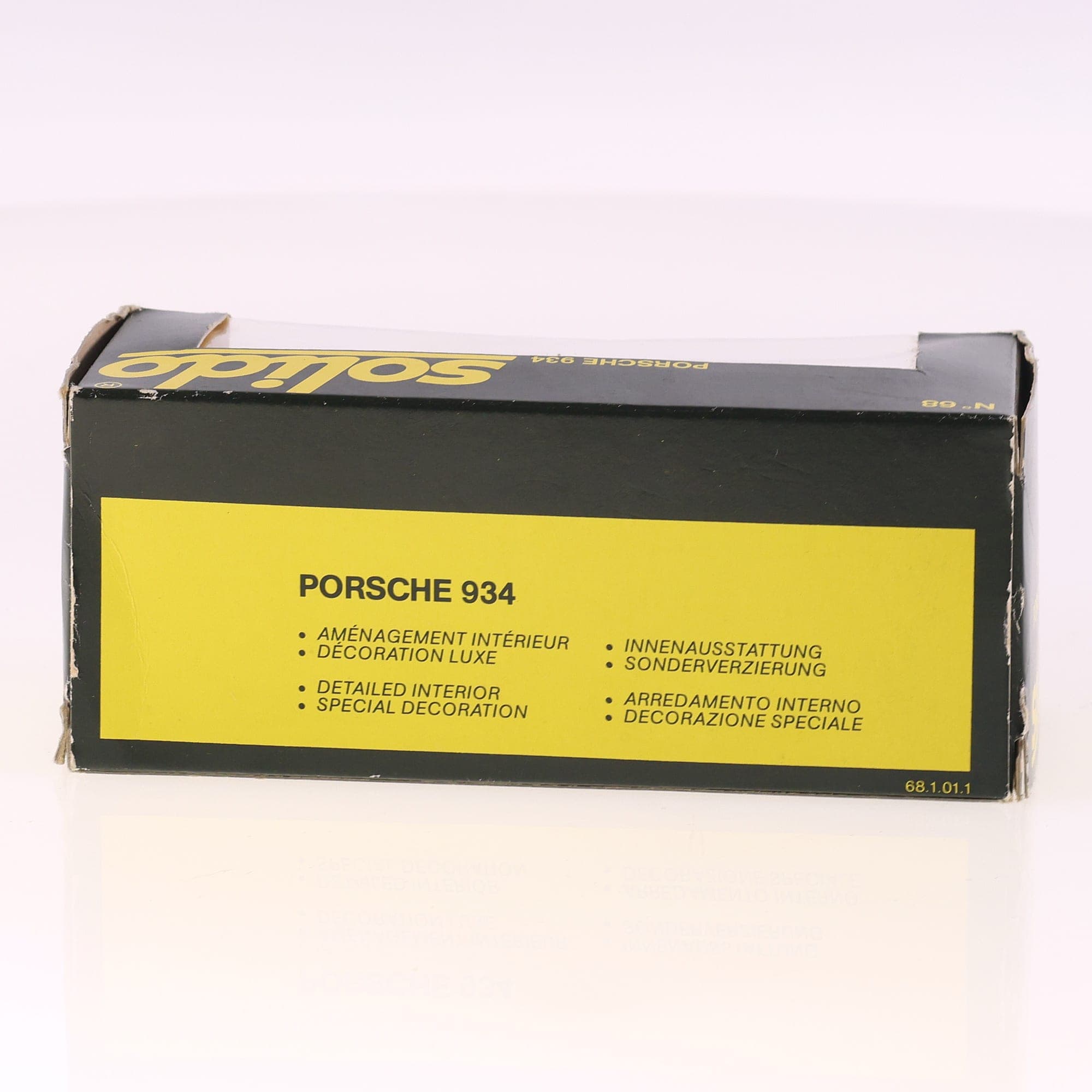 Solido 68 Porsche 934 Turbo #69 1/43 Rouge avec boîte — miniature 13