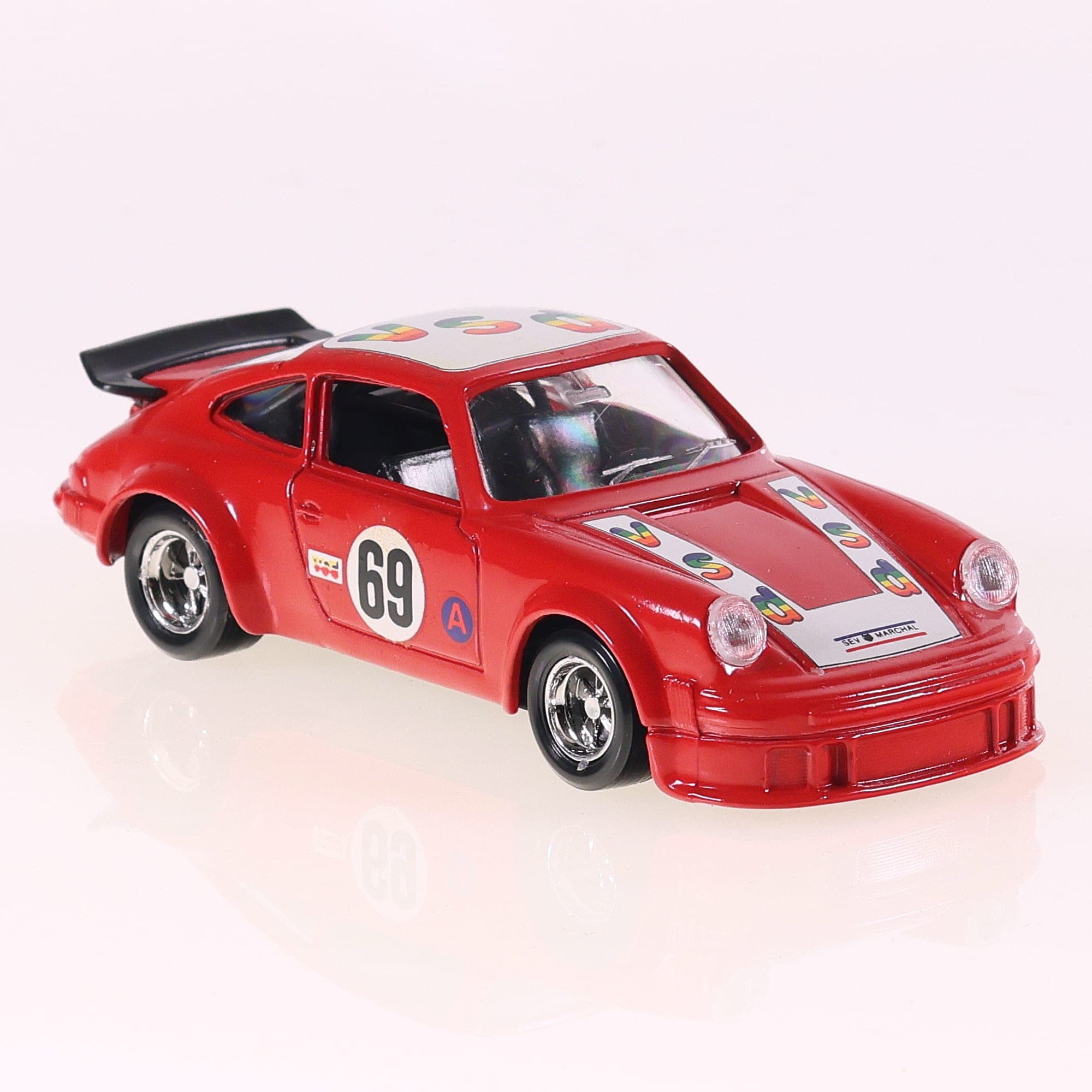 Solido 68 Porsche 934 Turbo #69 1/43 Rouge avec boîte — miniature 7