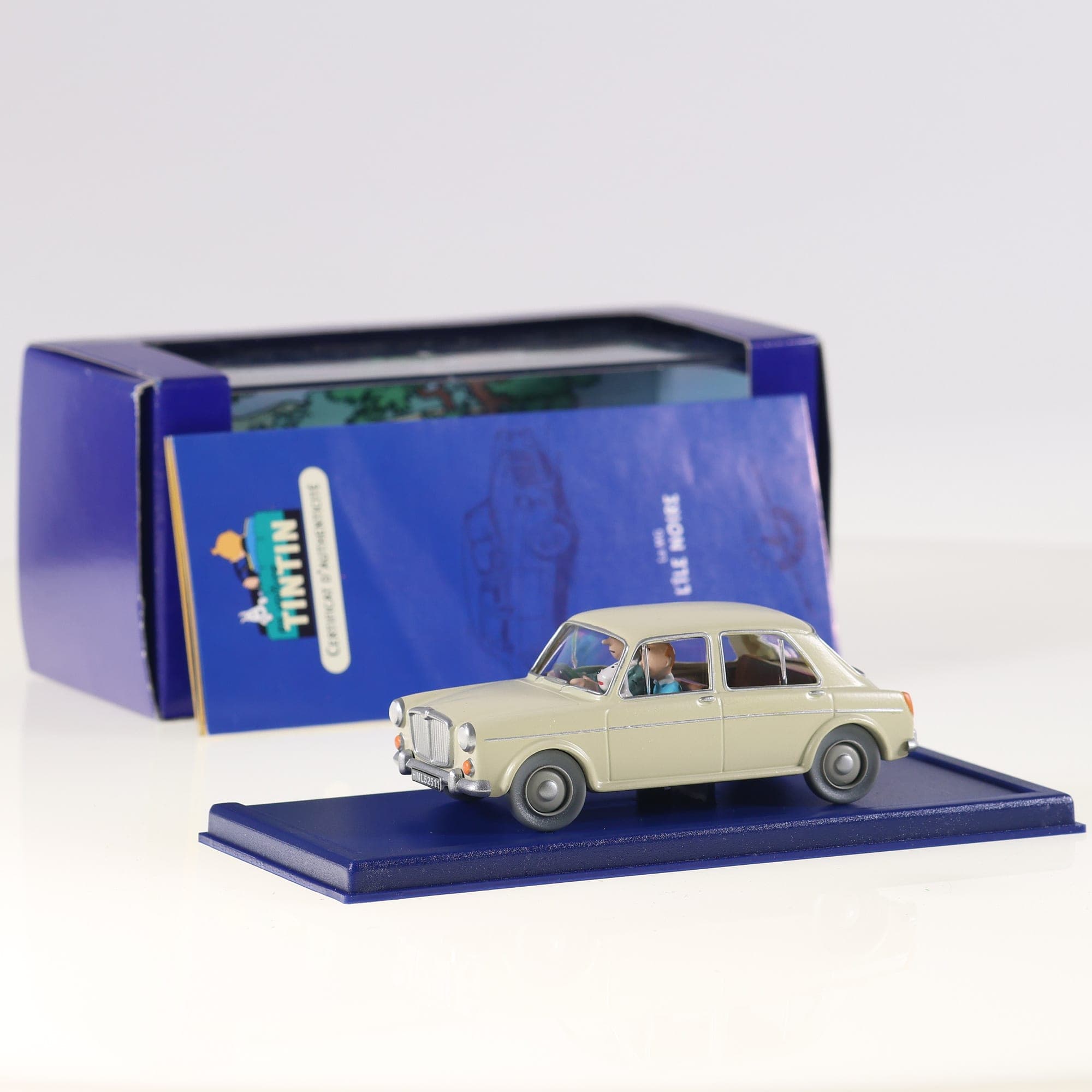 Atlas Tintin MG 1100 1/43 Beige avec boîte