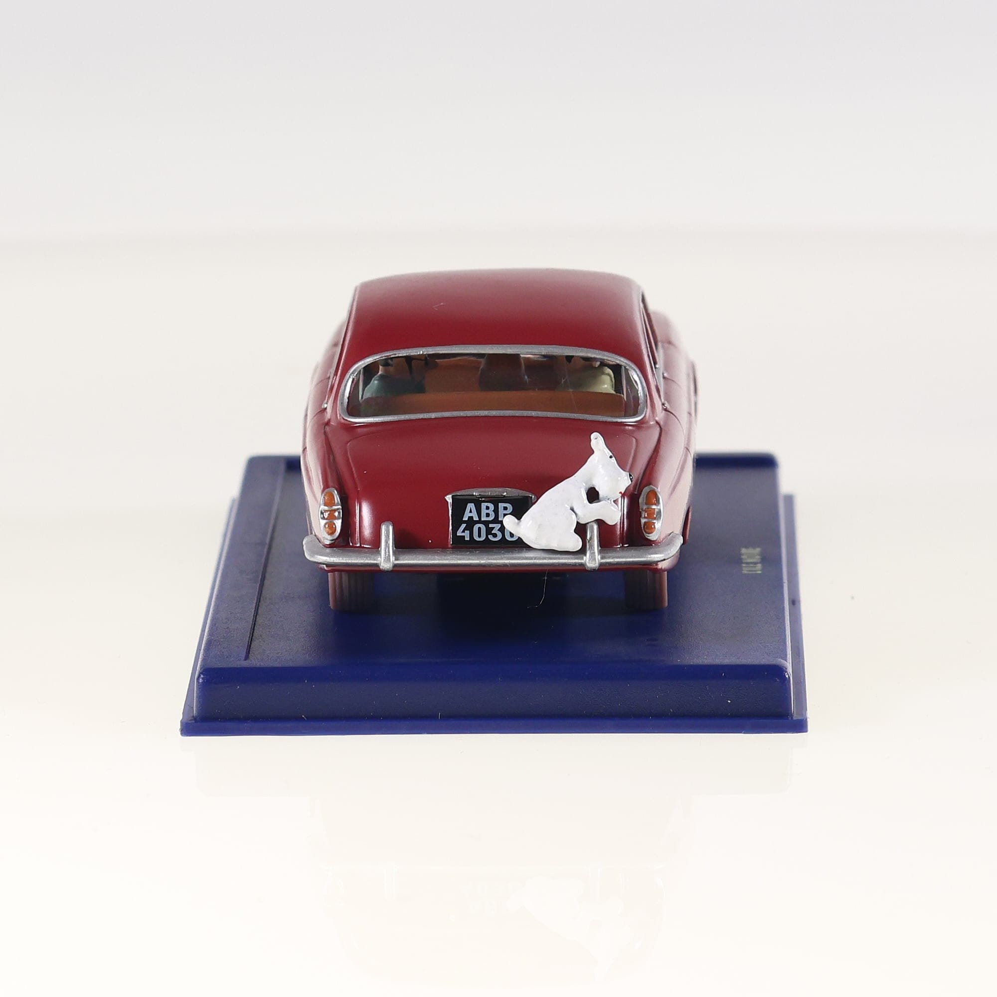 Tintin Jaguar MkX 1962 1/43  Atlas Editions — miniature 9