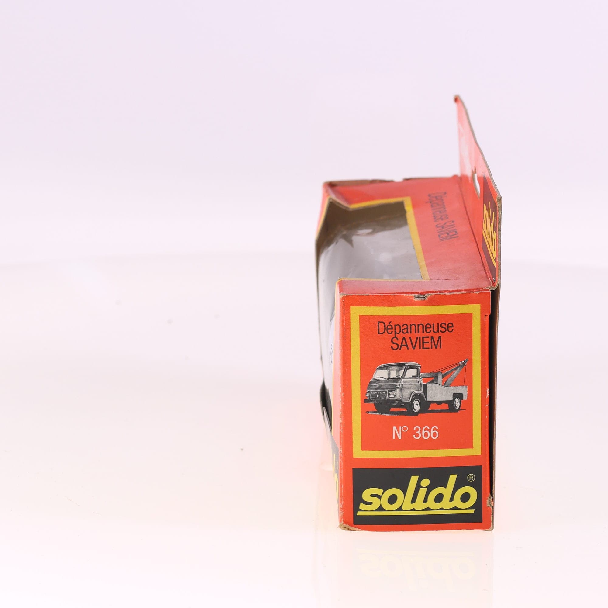 Solido 366 Saviem Dépanneuse SG4 Police 1/50 Bleu avec boîte — miniature 12