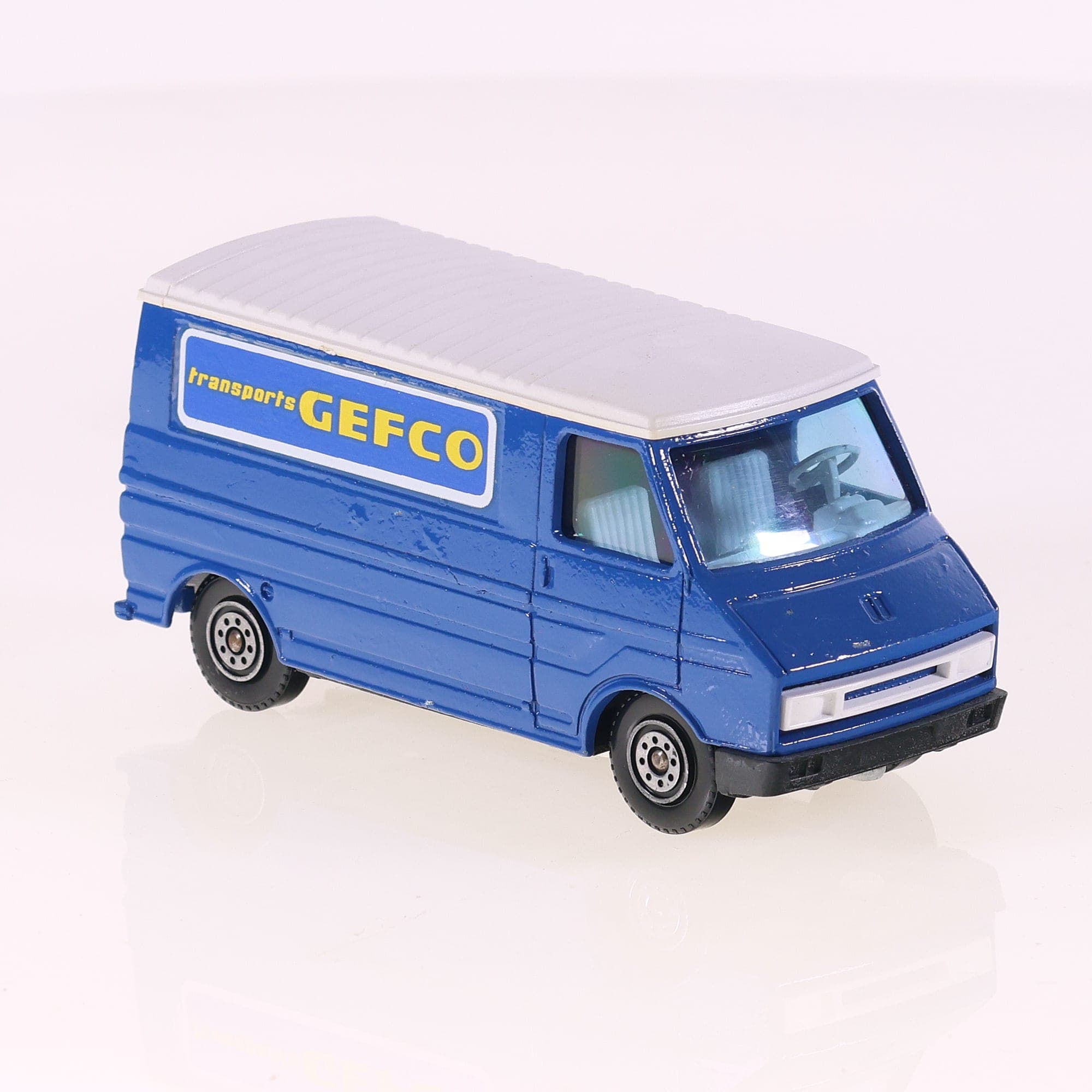 Solido 368 Citroën C 35 1/50 Bleu Grade B avec boîte Gefco — miniature 8