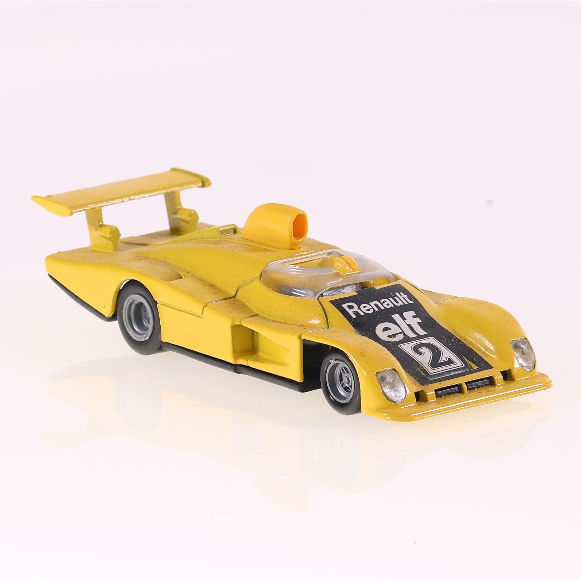 Solido 87 Renault Alpine A 442 #2 1/43 Jaune avec boîte — miniature 7