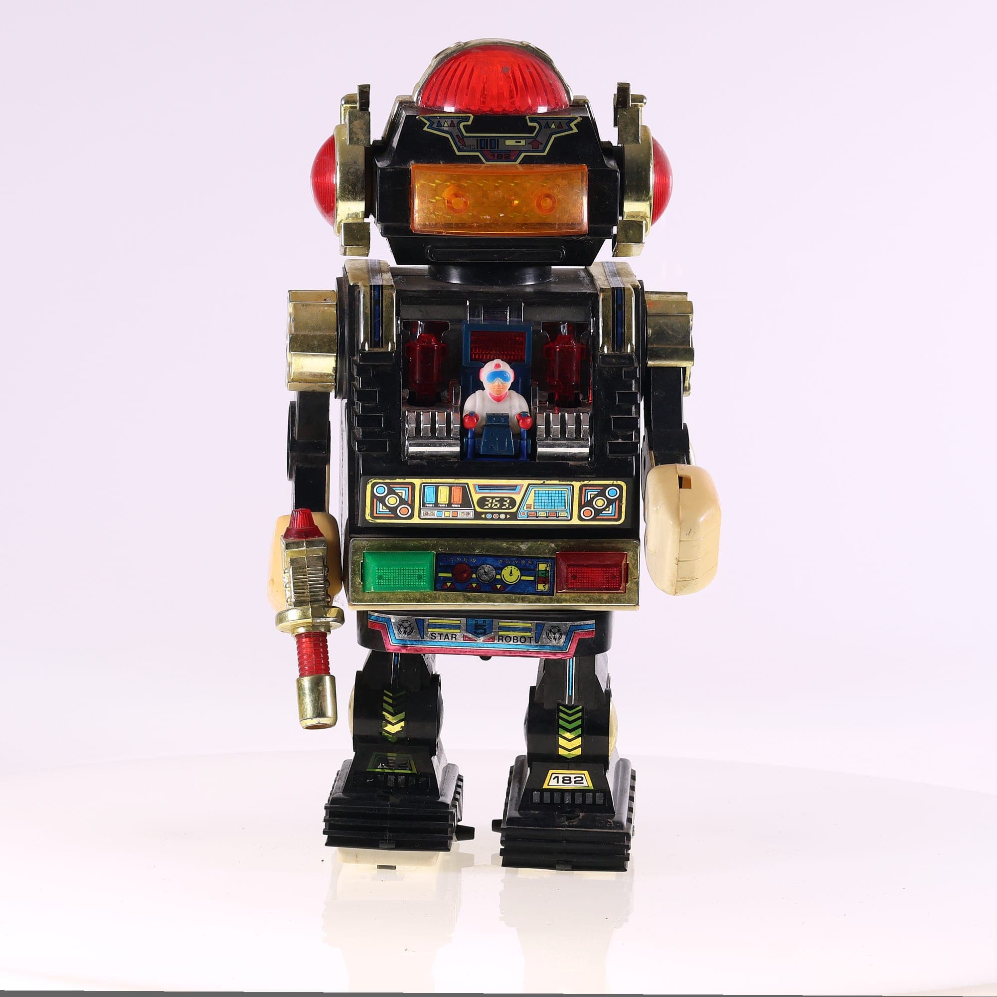 Son Ai Plastic Industrial Company Star Robot 182 1980 Grade B non testé