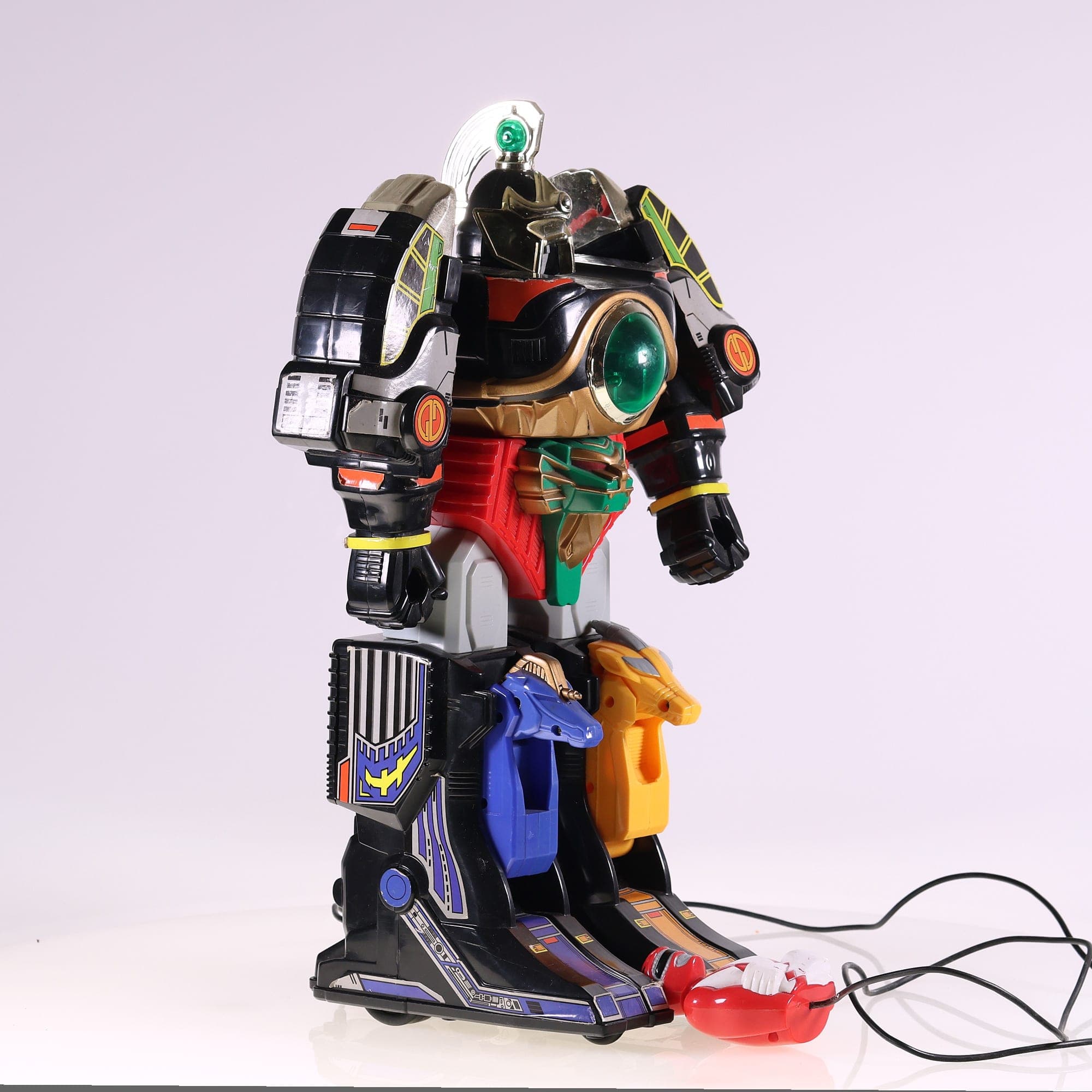 Bandai Mighty Morphin Power Rangers Thunder Megazord 1994 Non testé — miniature 8