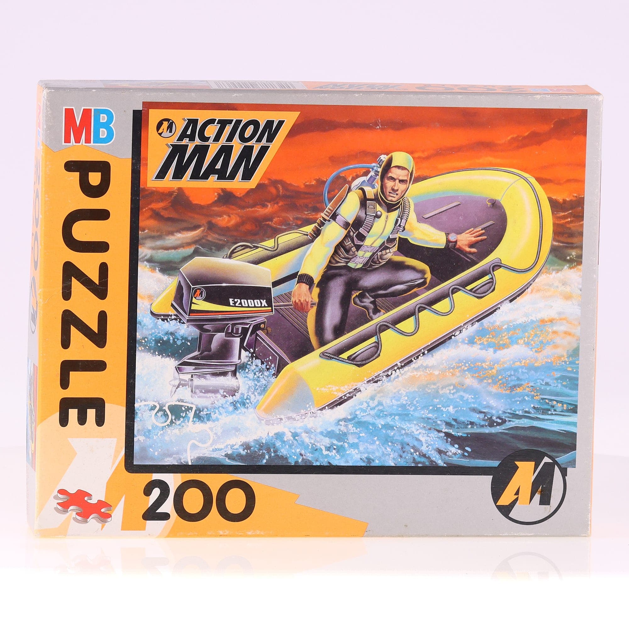MB Action Man Puzzle 200 pièces - Bateau ( non vérifié )