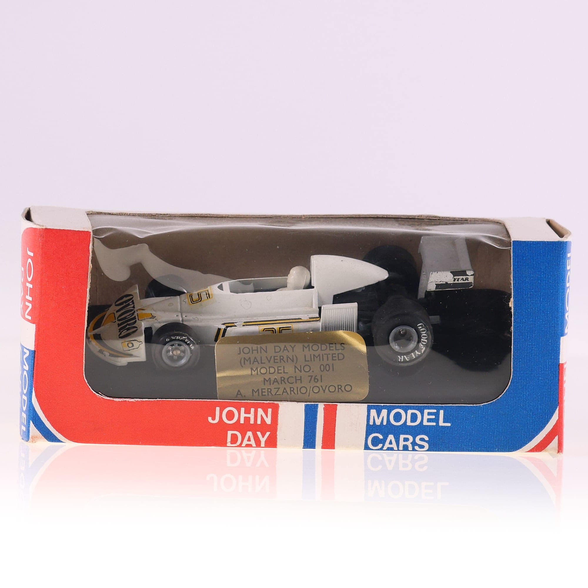 John Day Model 001 Malvern March 761 - A. Merzario/Ovoro #35 1/43  — miniature 13