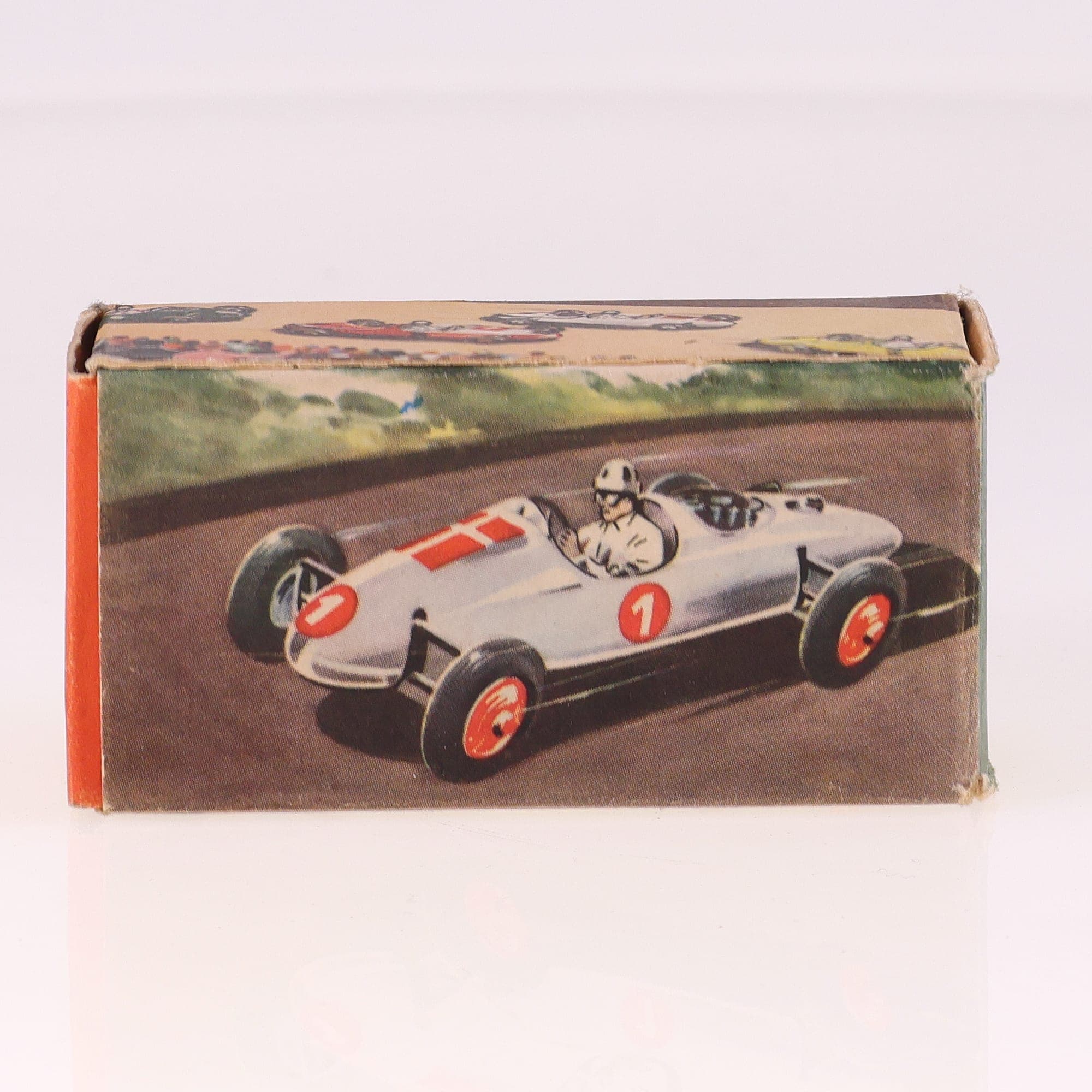 Tekno 812 Cooper Norton Midget Car #1 Danemark 1/43 Argent avec boîte — miniature 11