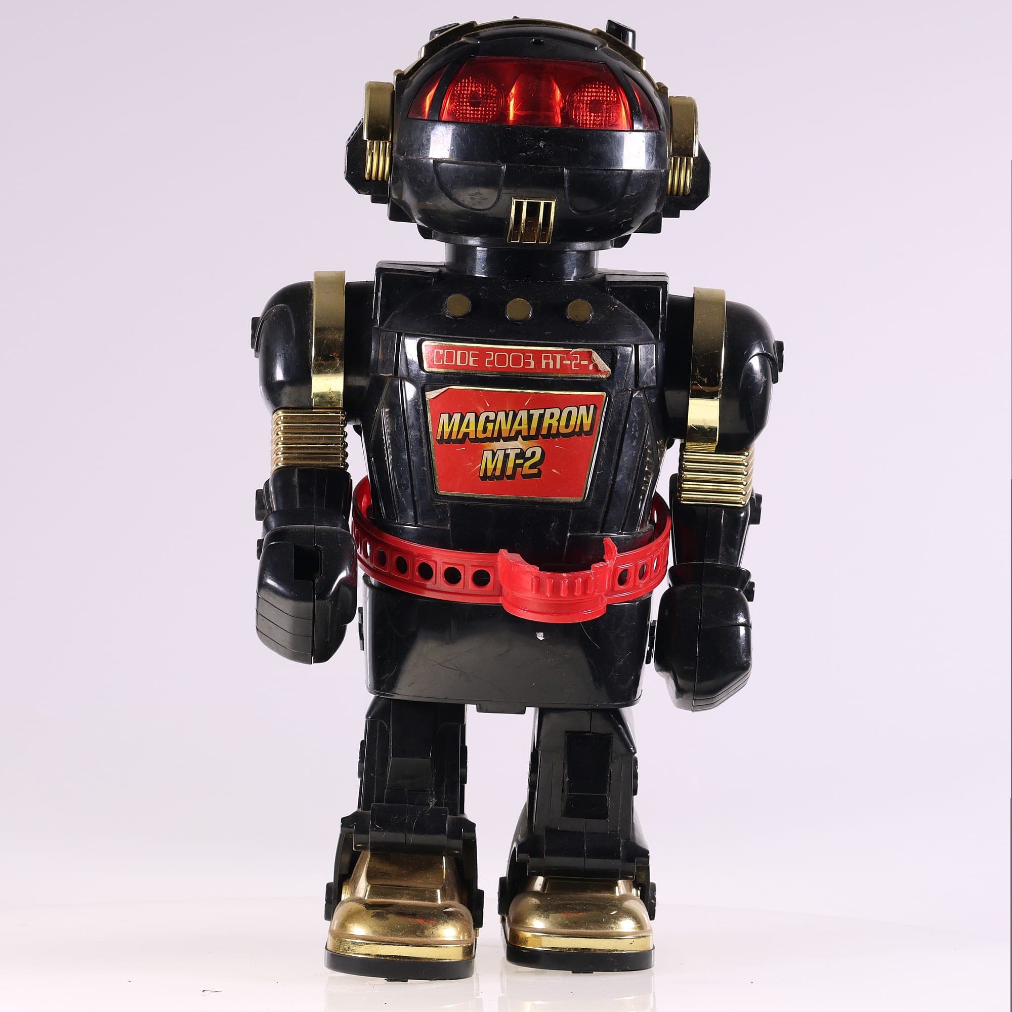 New Bright Industrial Co Robot Magnatron MT-2 1984 noir Non testé — photo 1