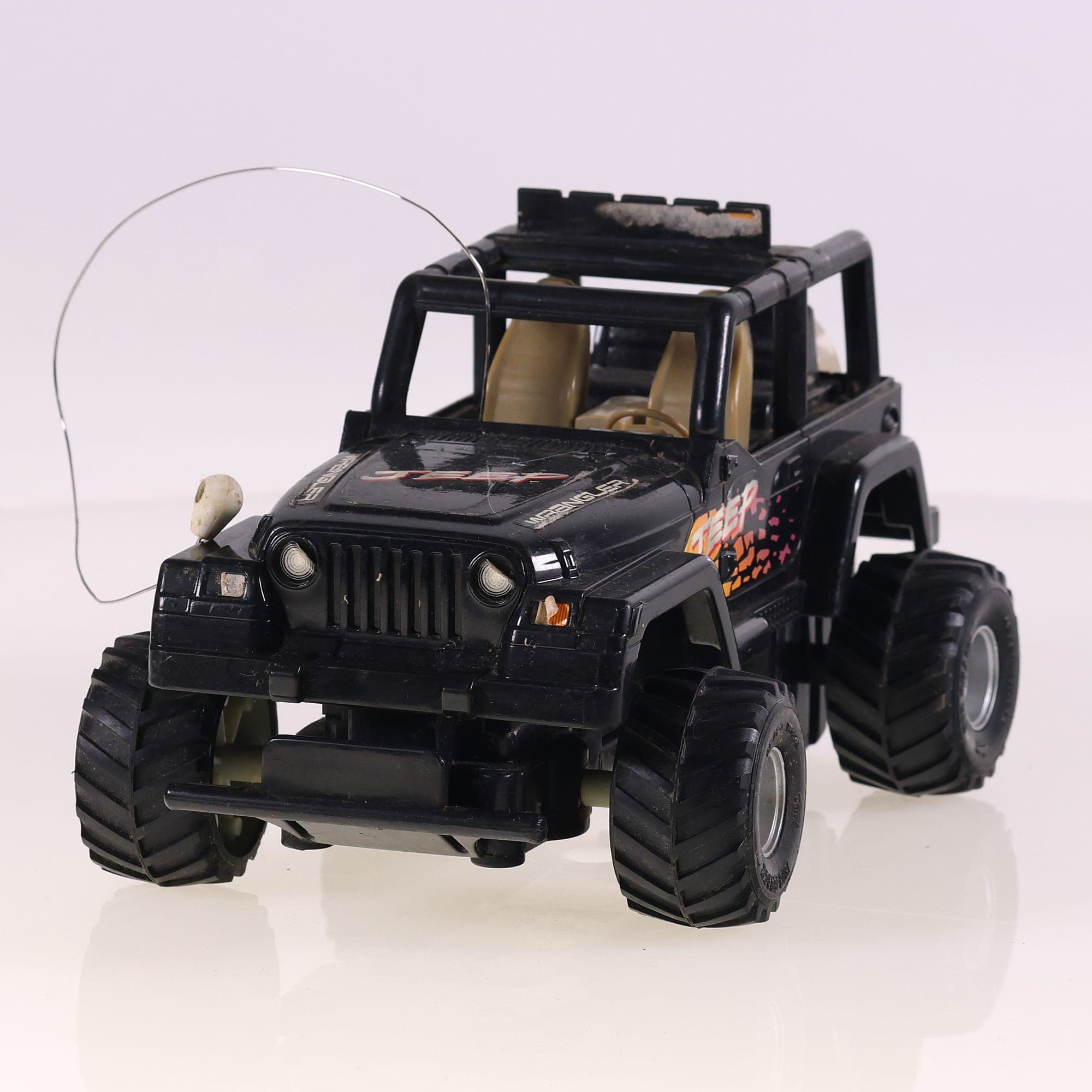Nikko Jeep Wrangler véhicule télécommandé  Noir sans boîte