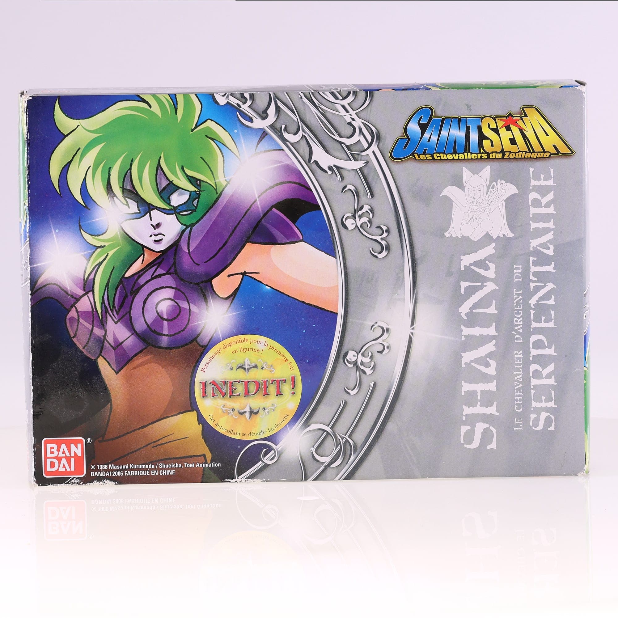 Bandai 02542 Saint Seiya le chevalier d'argent du serpentaire,complet avec boîte
