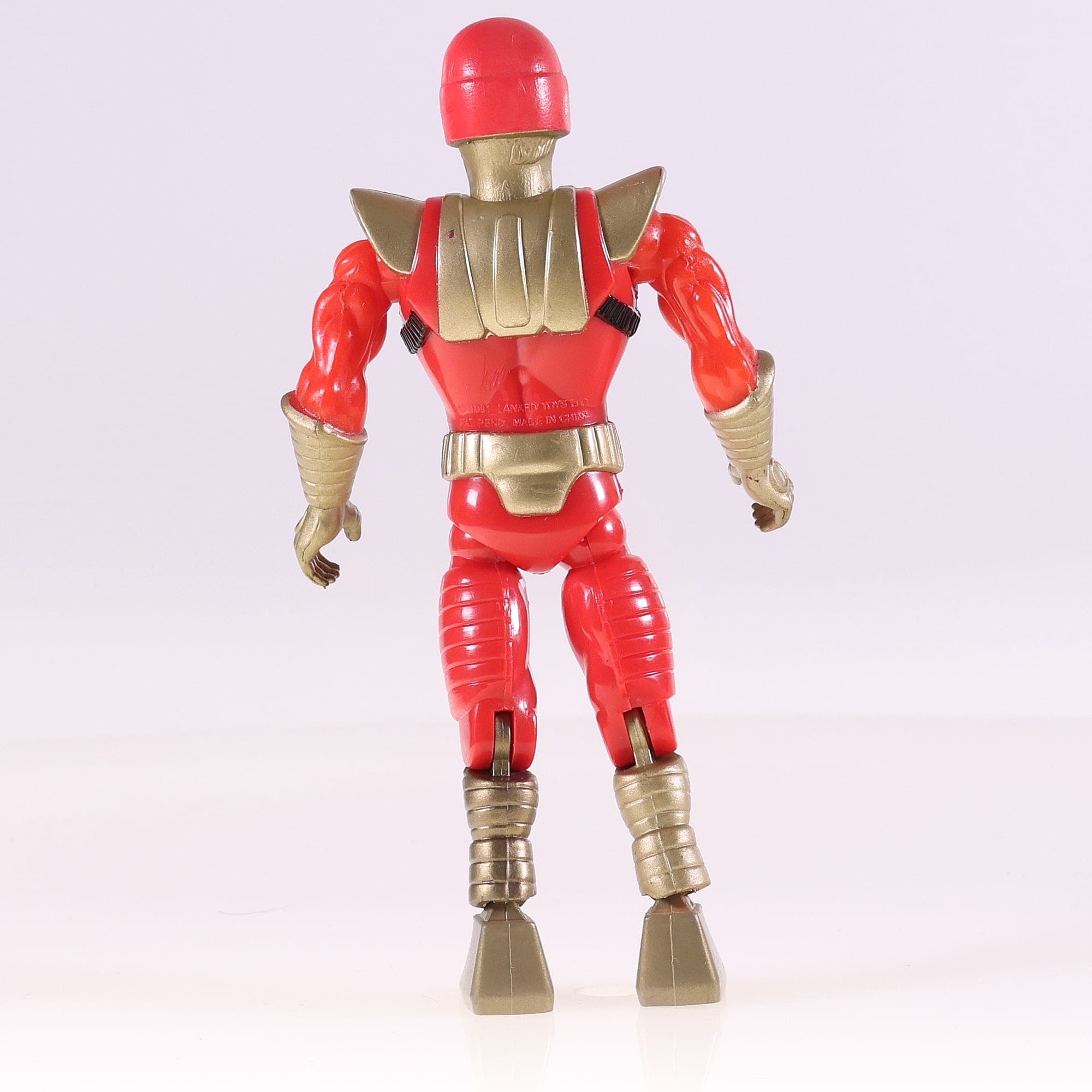 Lanard 1991 Power Rangers rouge Bon état — miniature 5