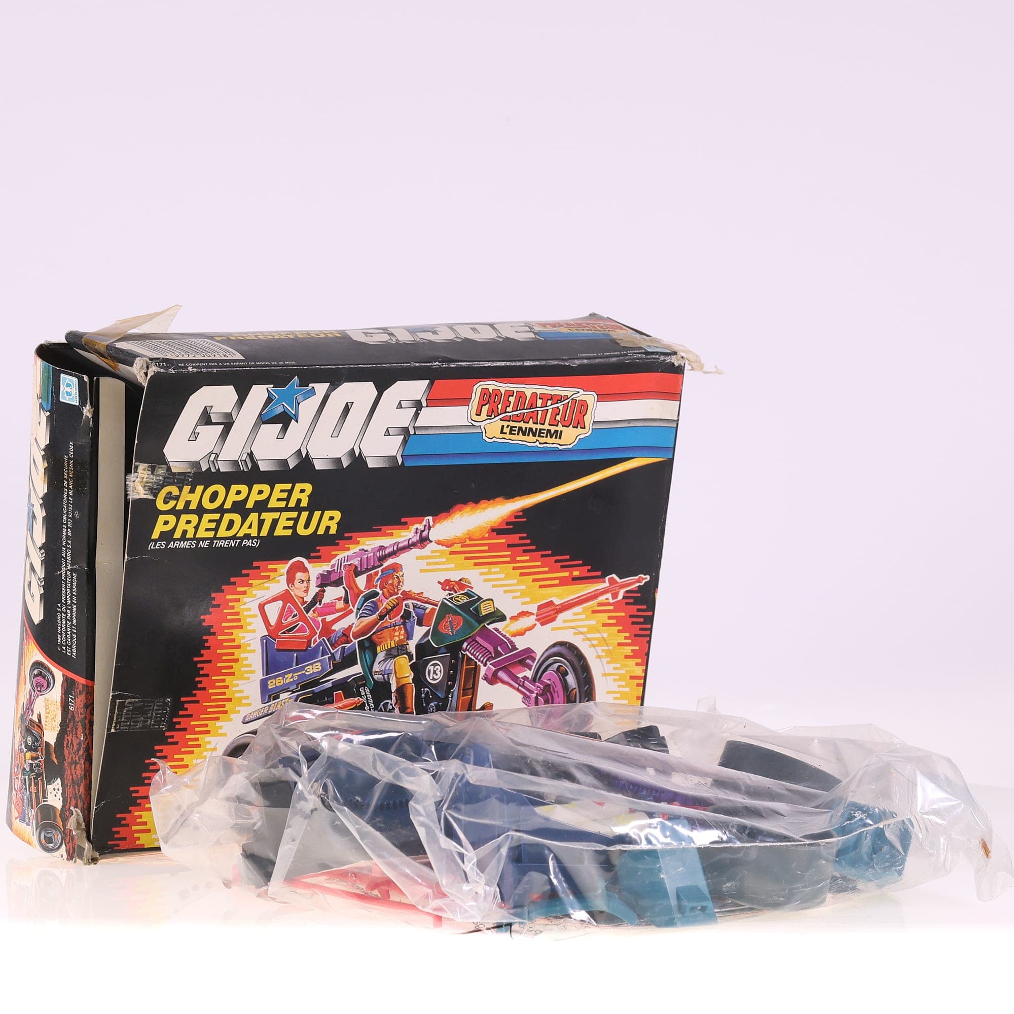 Hasbro 6171 G.I. Joe Chopper Predateur 1988 en Kit , Complet