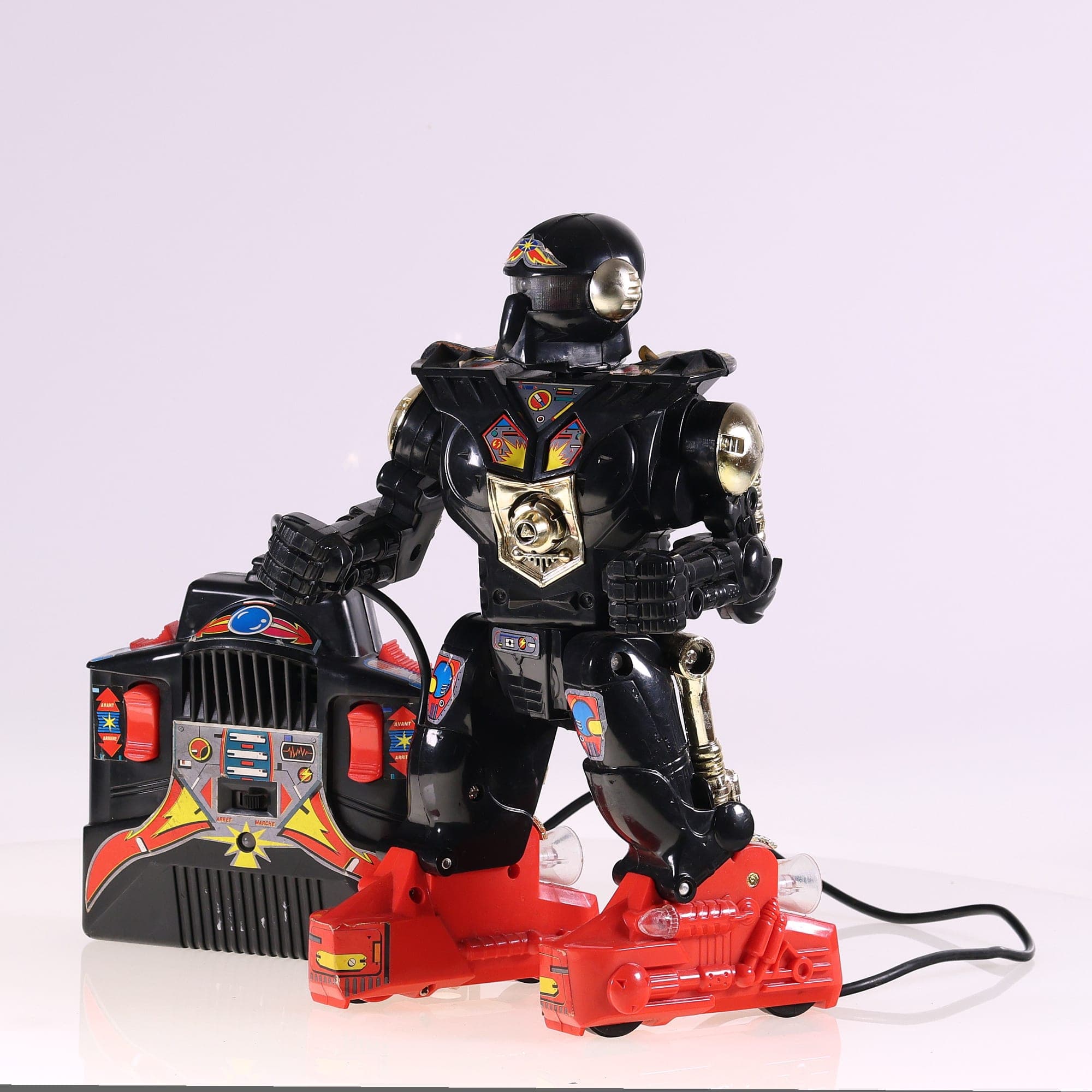 Goldok toys Black robot  non testé Grade S sans boîte — miniature 2