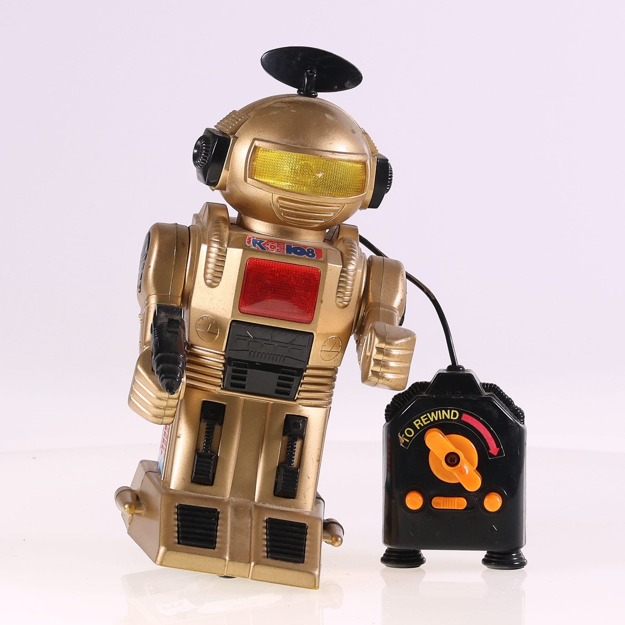 Robot dorée R-108 non testé — photo 1