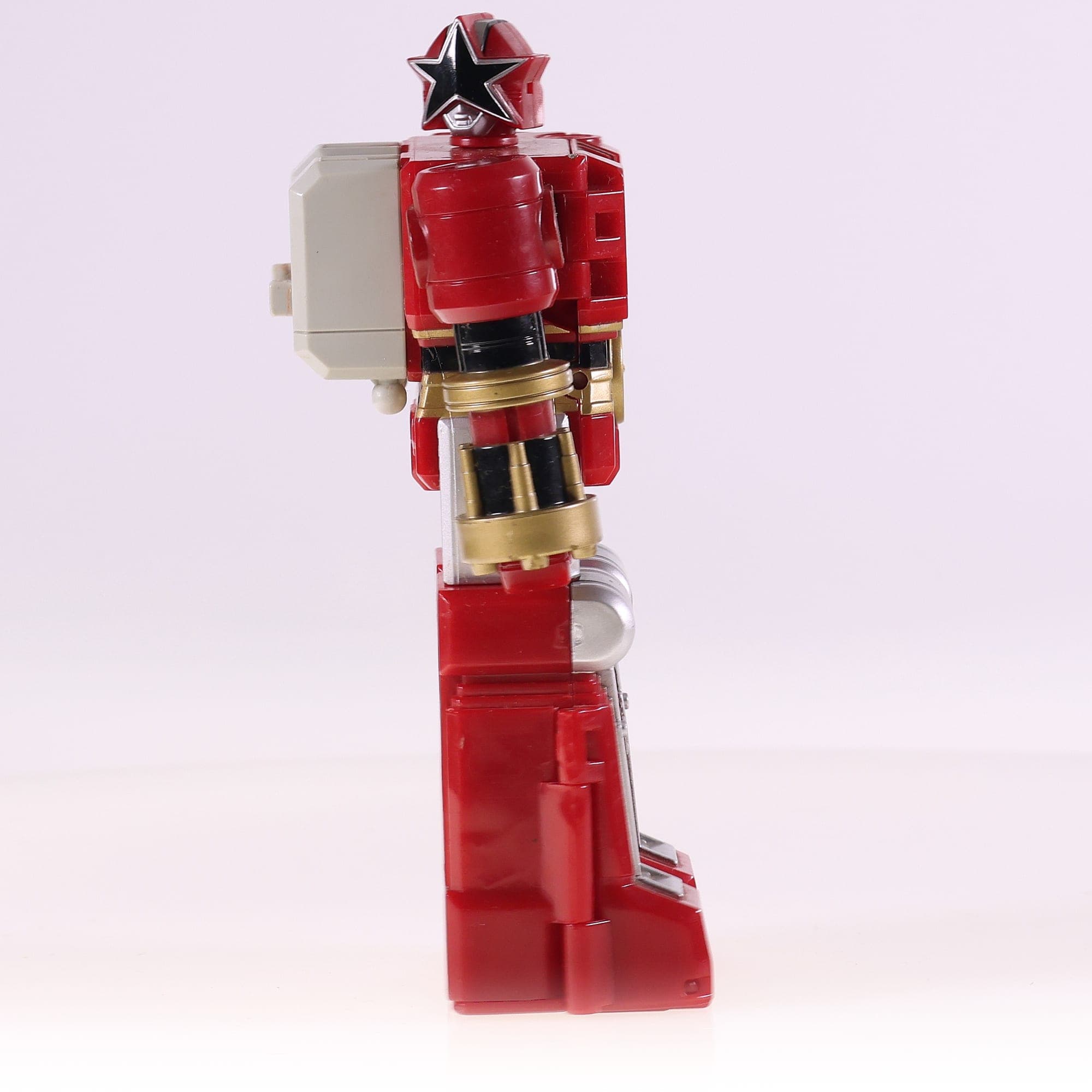 Bandai  Megazord DX Power Rangers  1996 Rouge  Bon état  — miniature 7