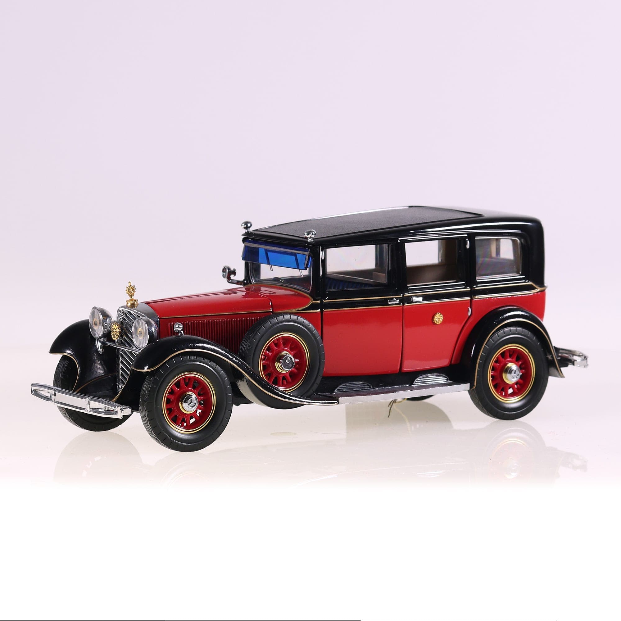 Franklin Mercedes-Benz 770K 1935  1/24 Rouge sans boîte — photo 1