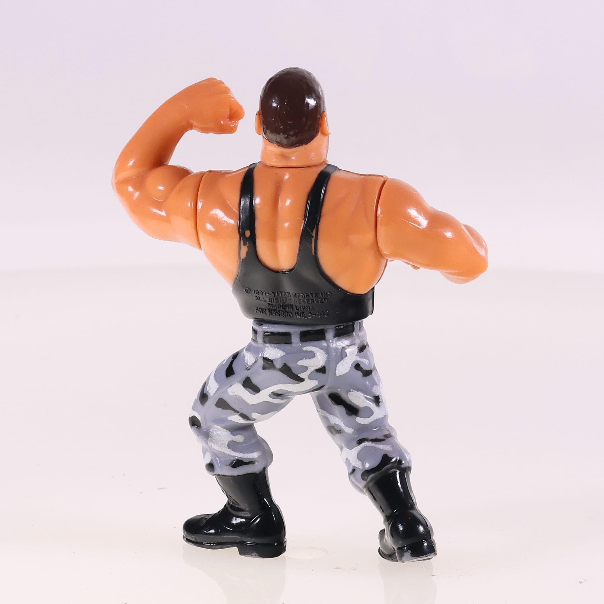 Hasbro Titan Sports WWF The Bushwhackers - Luke  1991 — miniature 5