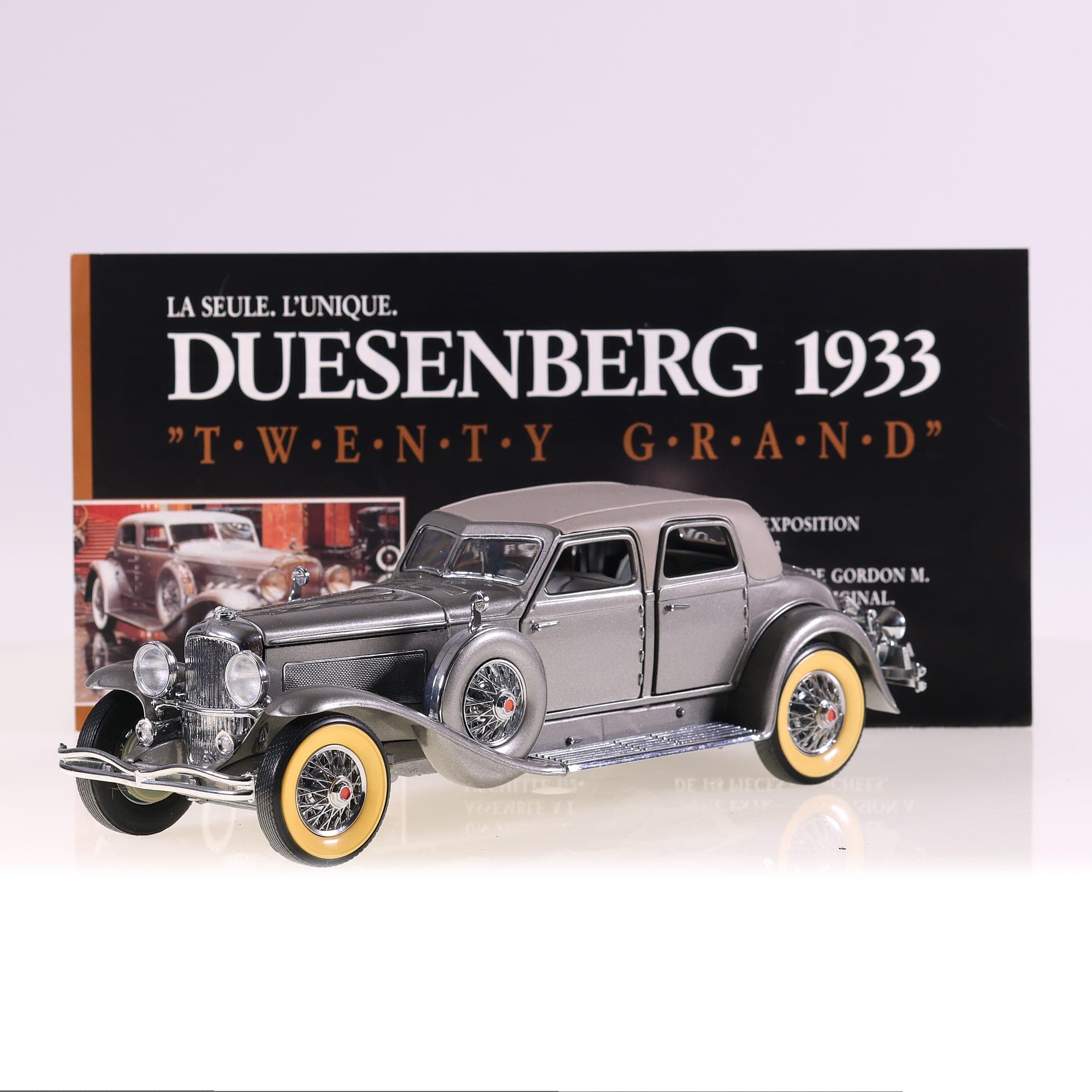 Franklin Duesenberg 1933  twenty grand  1/24 Gris sans boîte — photo 1