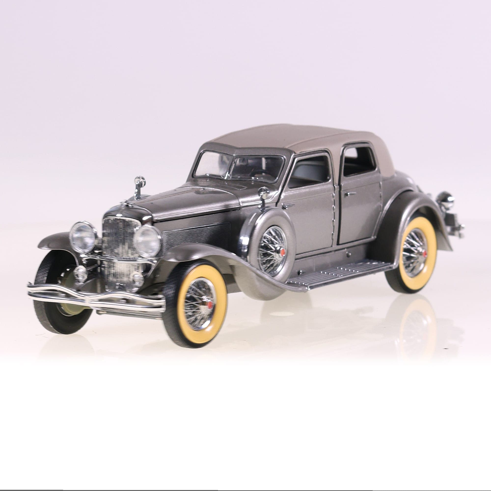 Franklin Duesenberg 1933  twenty grand  1/24 Gris sans boîte — miniature 2
