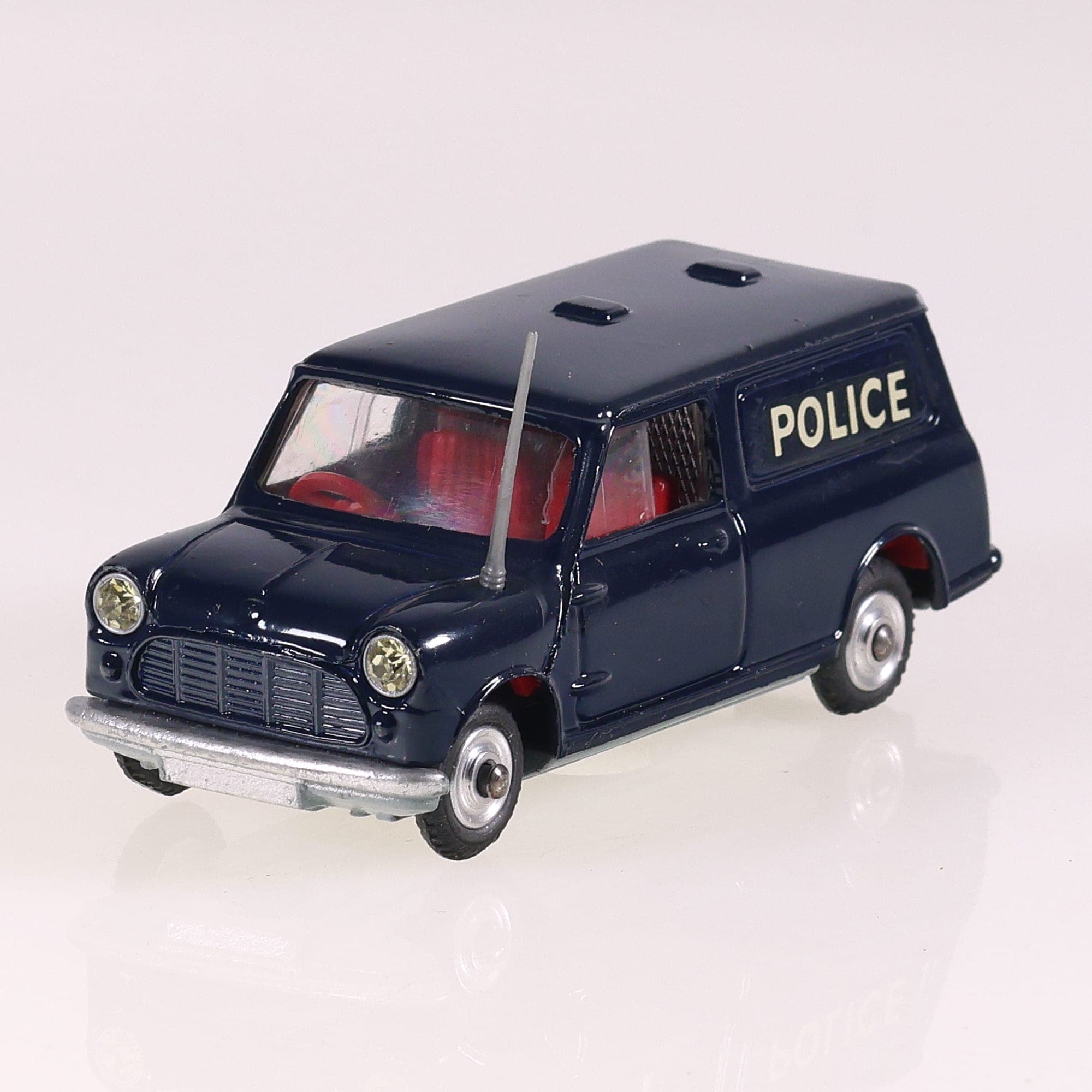 Corgi Toys 448 Mini Police Van 1/43 Bleu foncé sans boîte