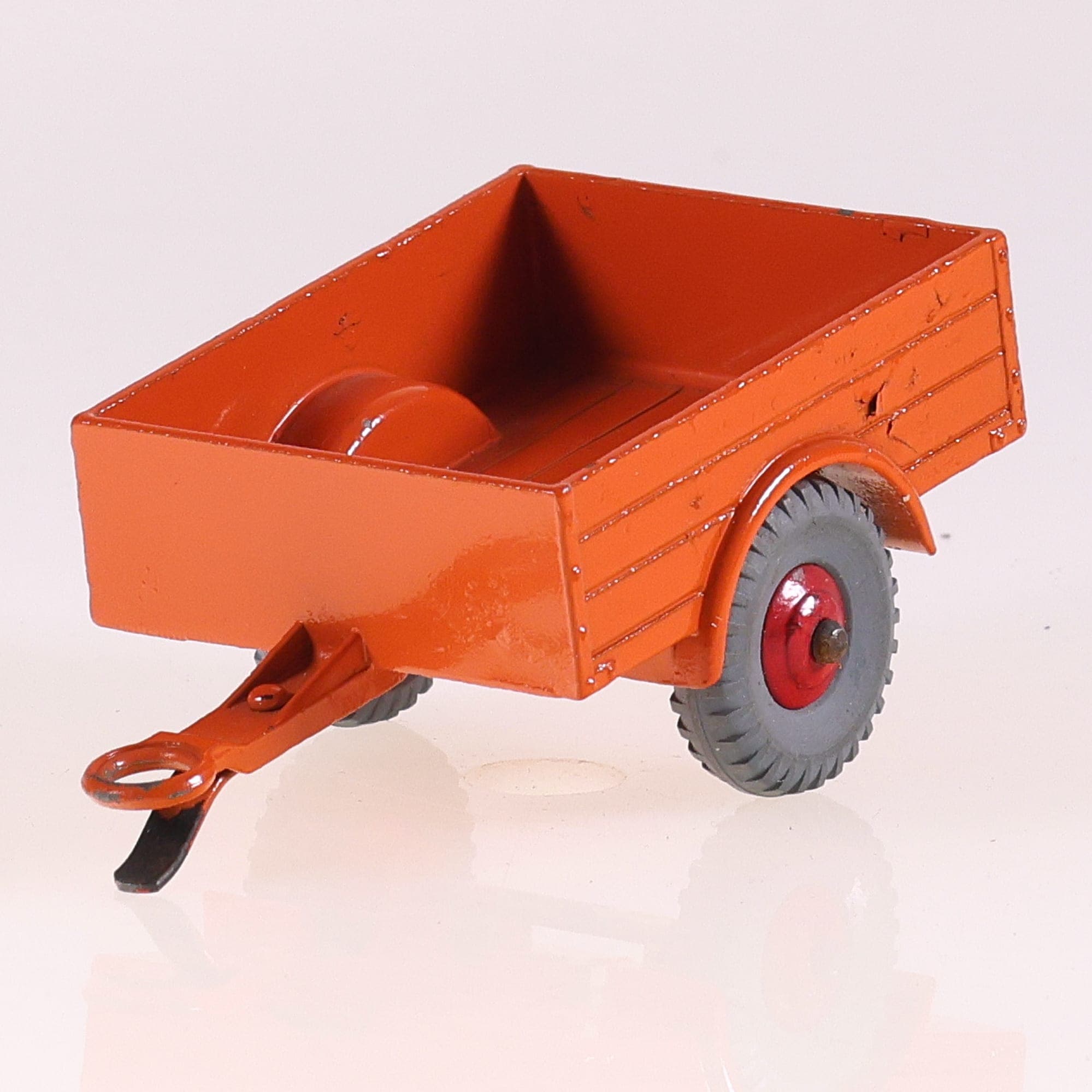 Dinky Toys 341 Land Rover Trailer 1/43 Orange sans boîte