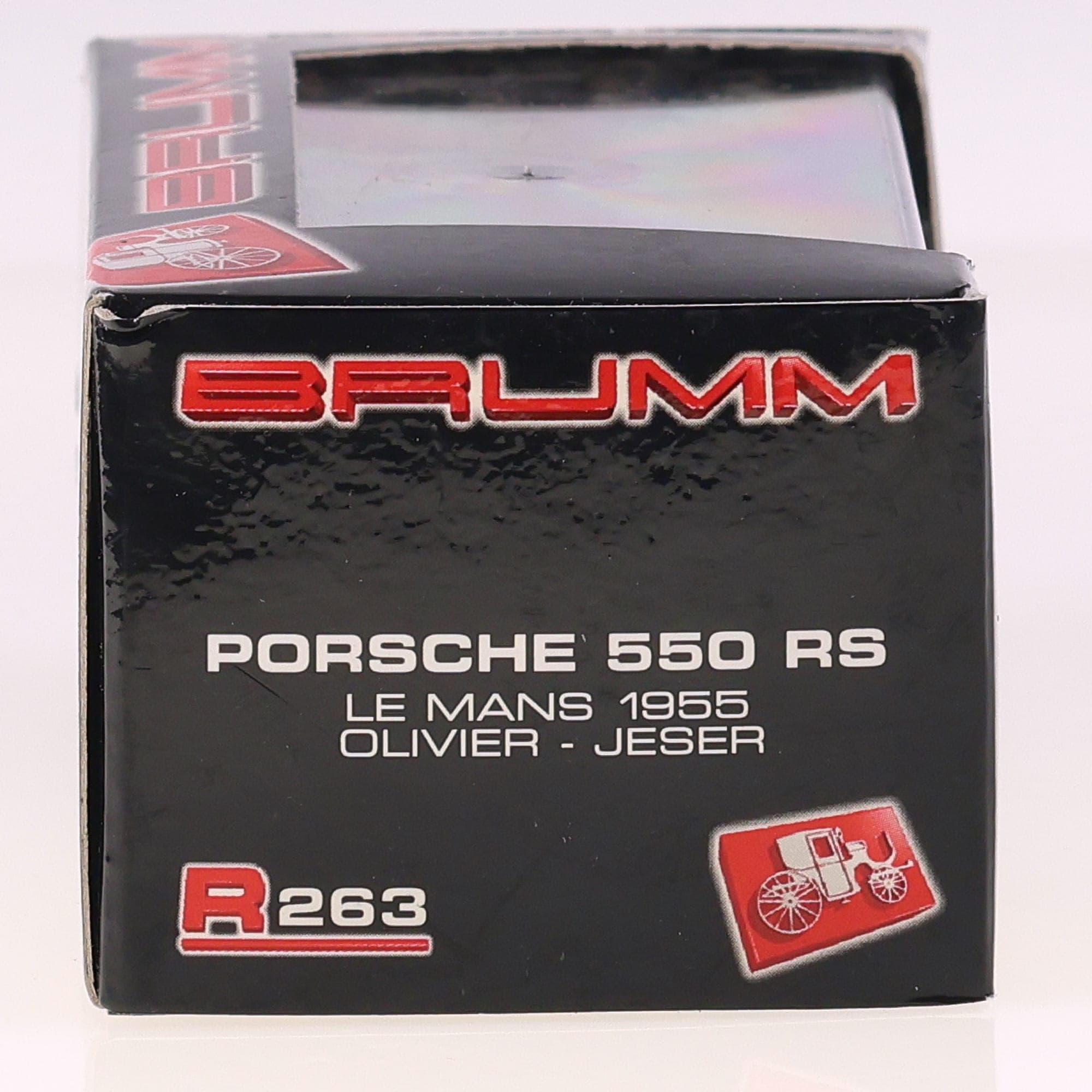 Brumm R263 Porsche 550 RS LM 1955 - Olivier Jeser #65 1/43  — miniature 5