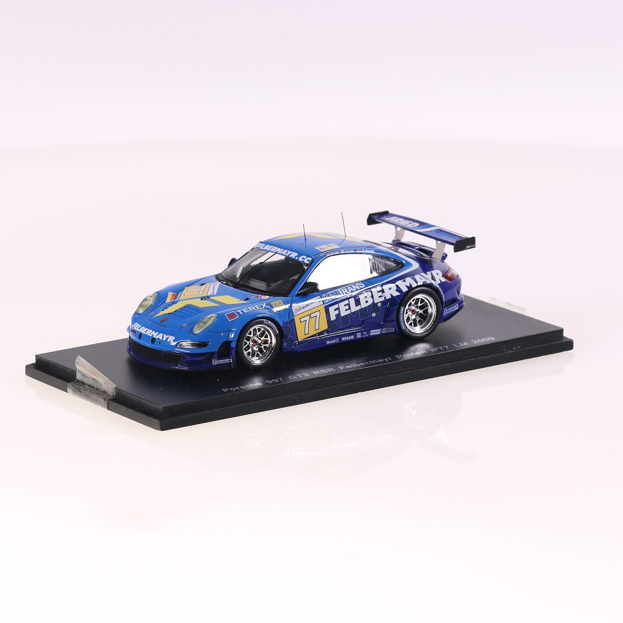 Spark Porsche 997 GT3 RSR Felbermayr Proton LM 2009 #77 2009 1/43