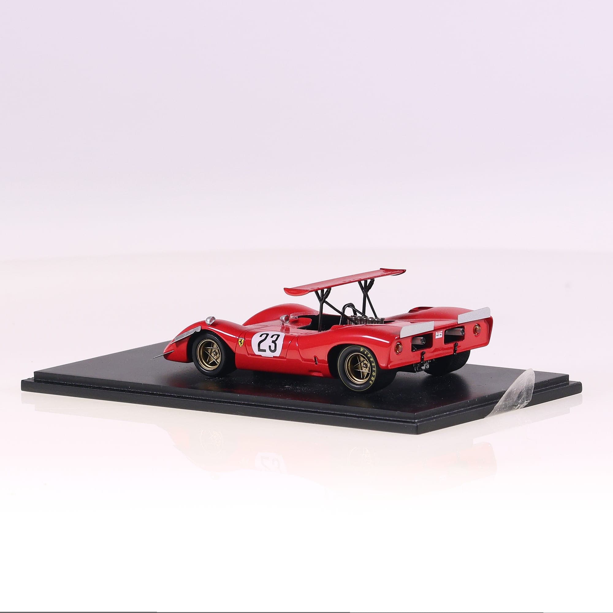 Red line models RL150 Ferrari 612 #23 Las vegas 1968 1/43 Rouge avec boîte — miniature 7