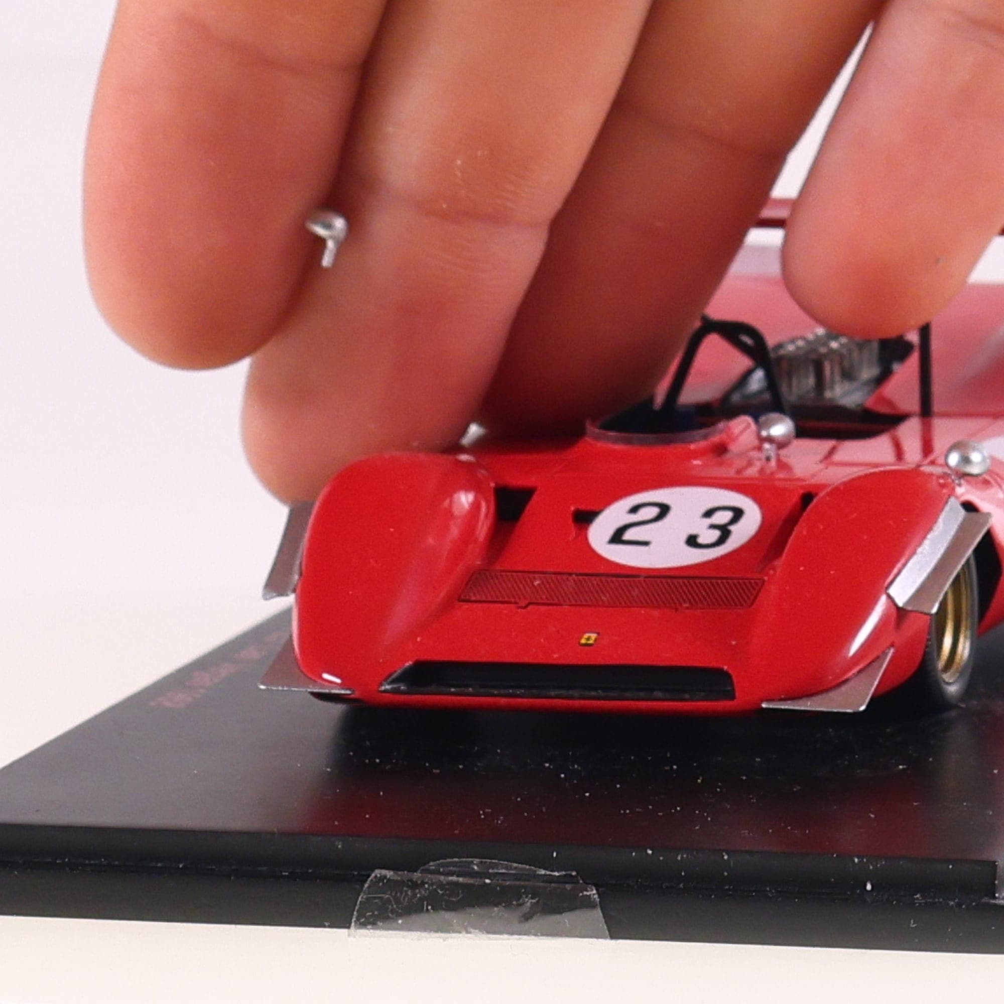 Red line models RL150 Ferrari 612 #23 Las vegas 1968 1/43 Rouge avec boîte — miniature 14