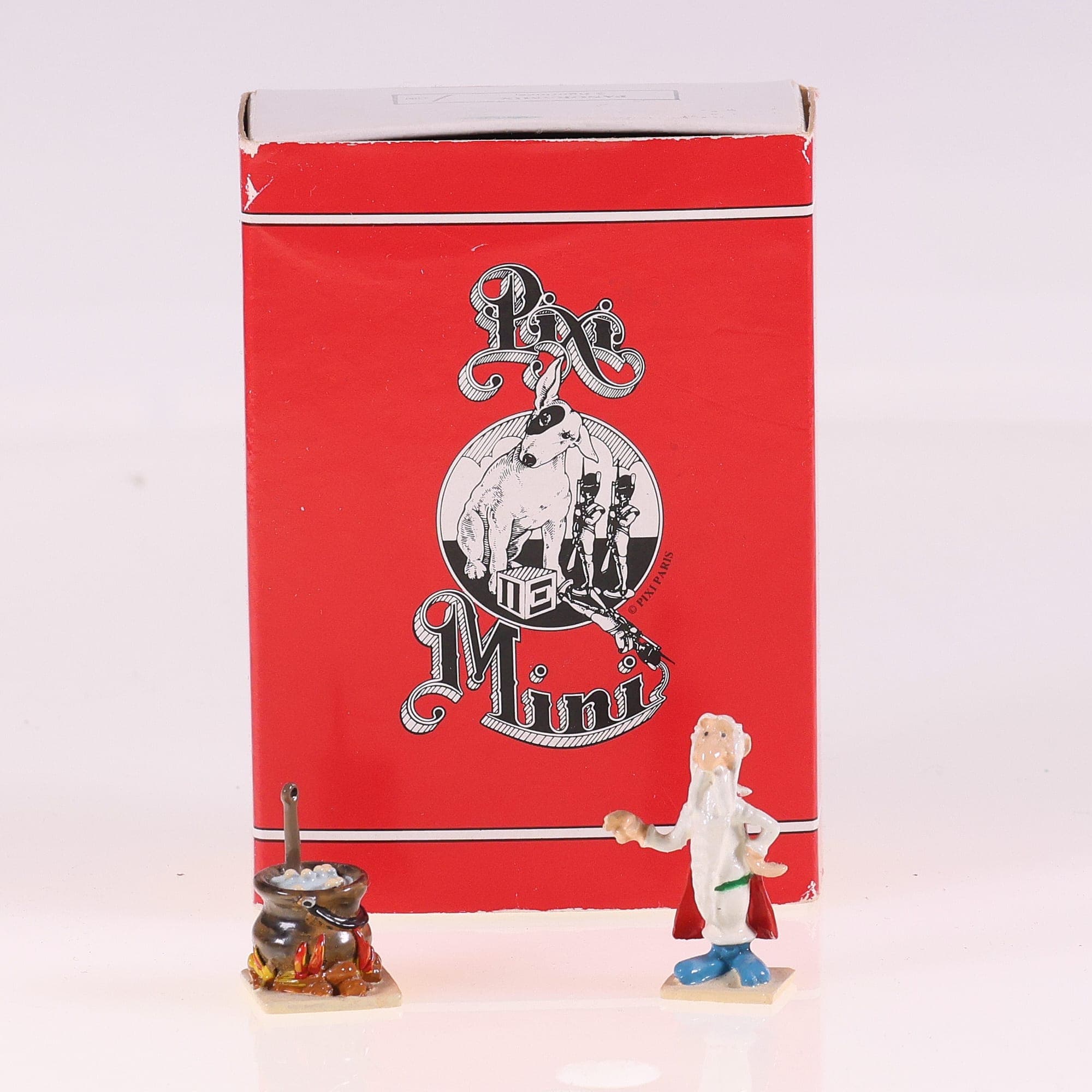 Pixi Astérix 2300 Panoramix / 2 figurines 1998 Grade S avec boîte