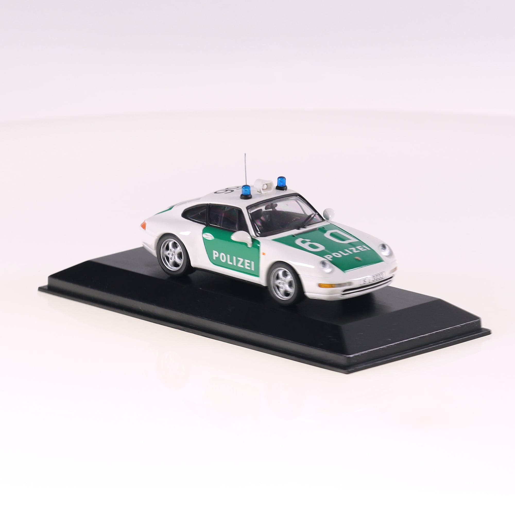 Minichamps WAP 020 set 48 Porsche 911 Carrera 3.6 (1996) Polizei 1996 1/43 Bicol — miniature 7