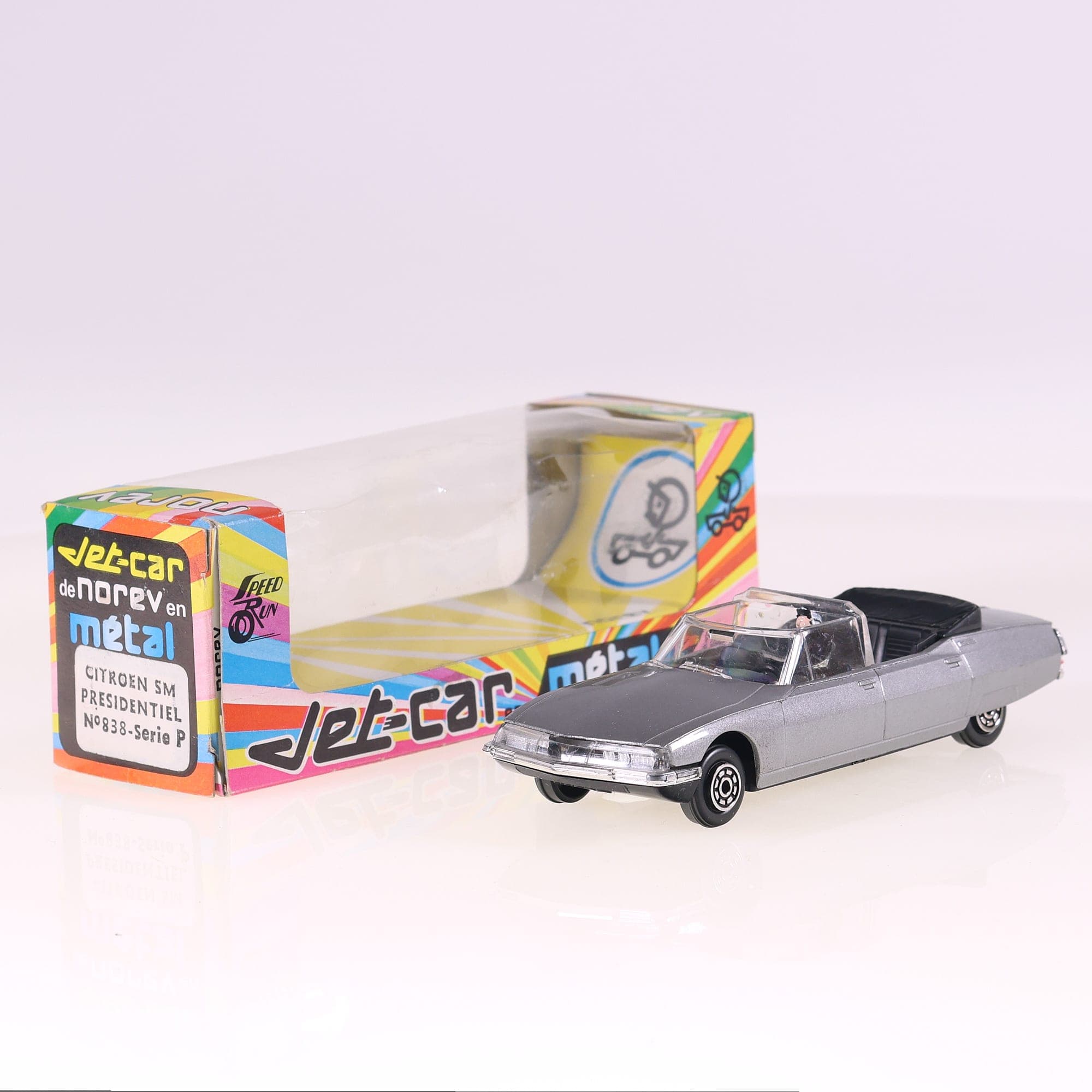 Norev 838 Citroën SM Présidentiel avec figurine 1/43 