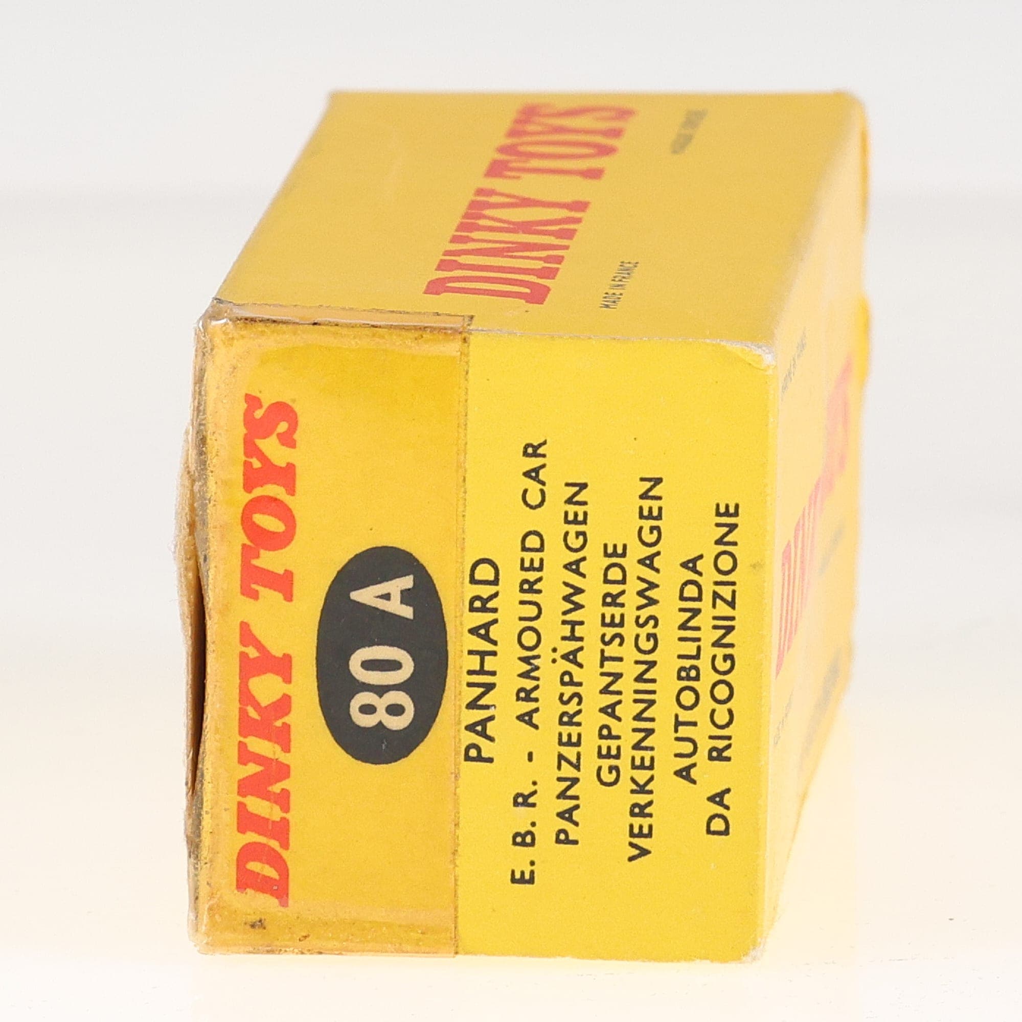 Dinky Toys 80A Panhard EBR Panhard 1/50 Vert militaire avec boîte — miniature 6