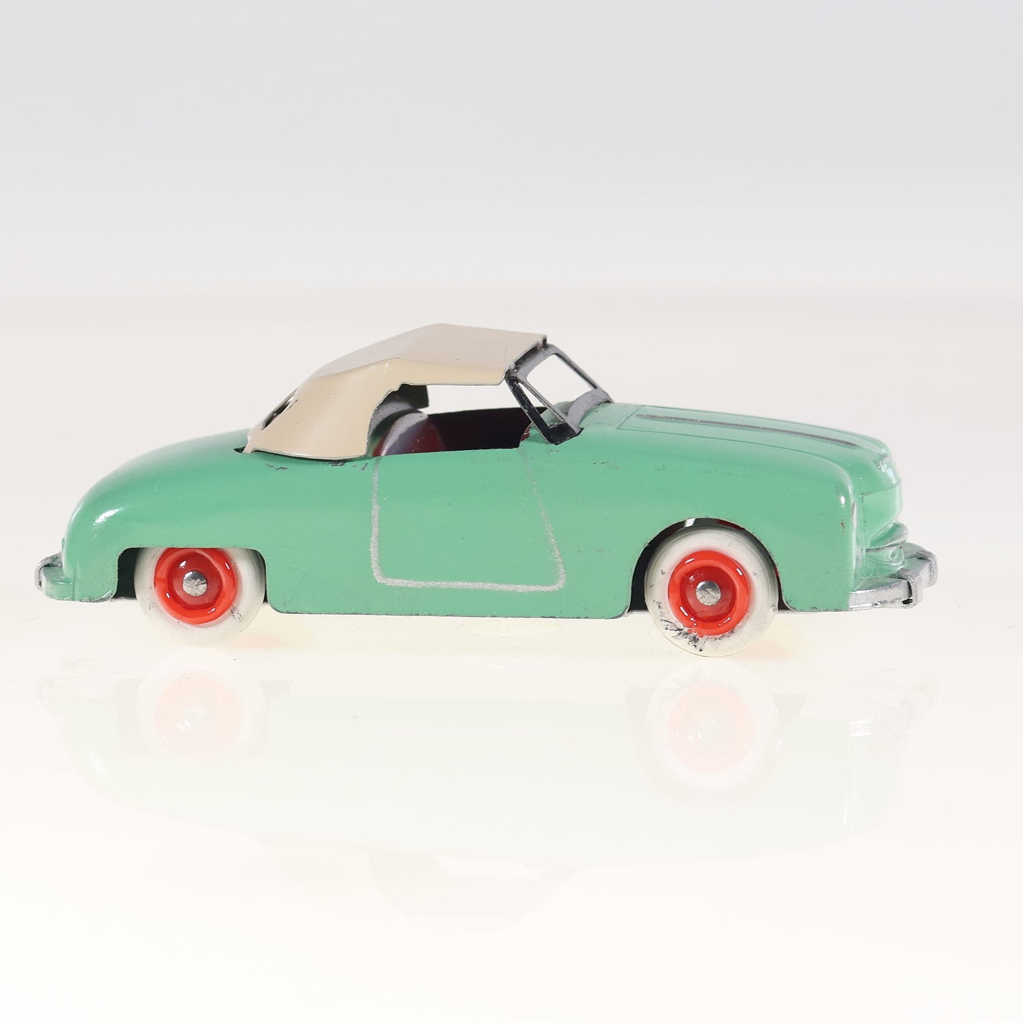 CIJ n°3.5 Panhard Dyna Cabriolet 1/43 Vert sans boîte — miniature 5