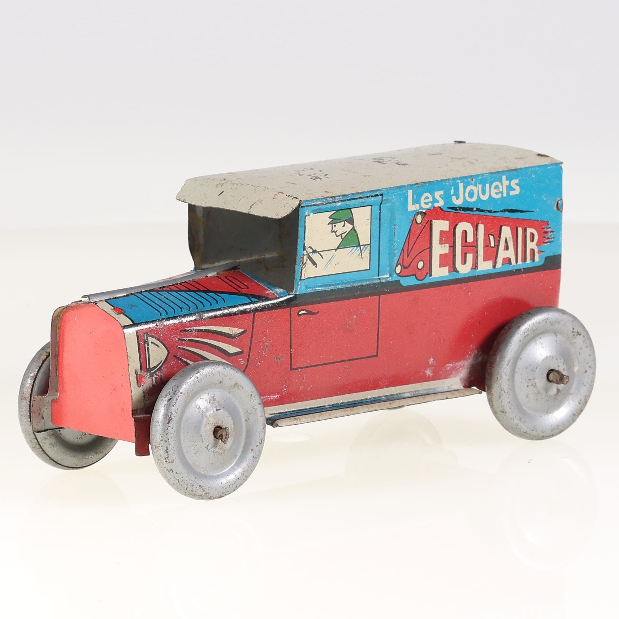 CR Charles Rossignol 34 Voiture publicitaire Les Jouets Eclair Camionnette pub