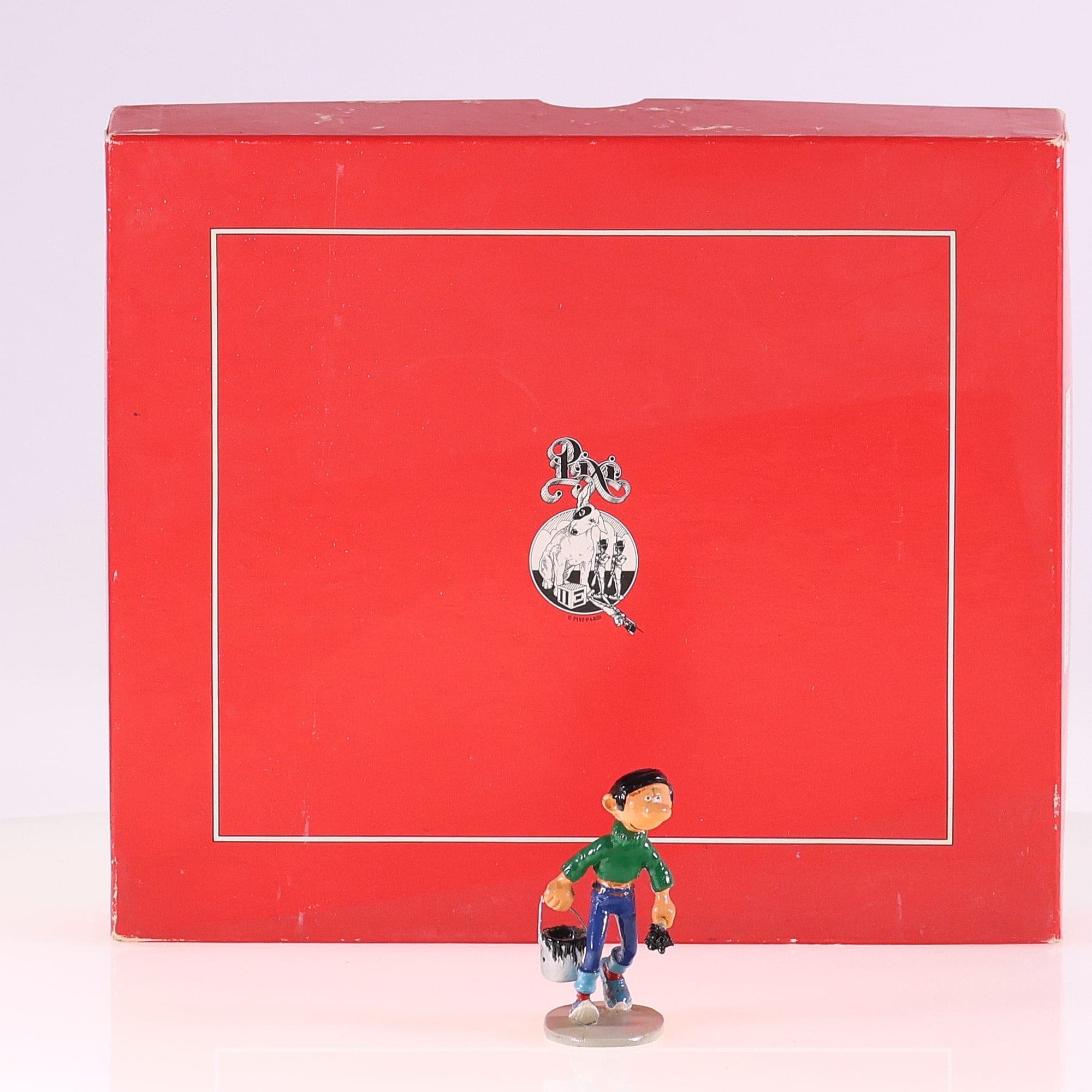 Pixi 4745 Gaston et son pot de peinture seau de peinture avec petite déformation