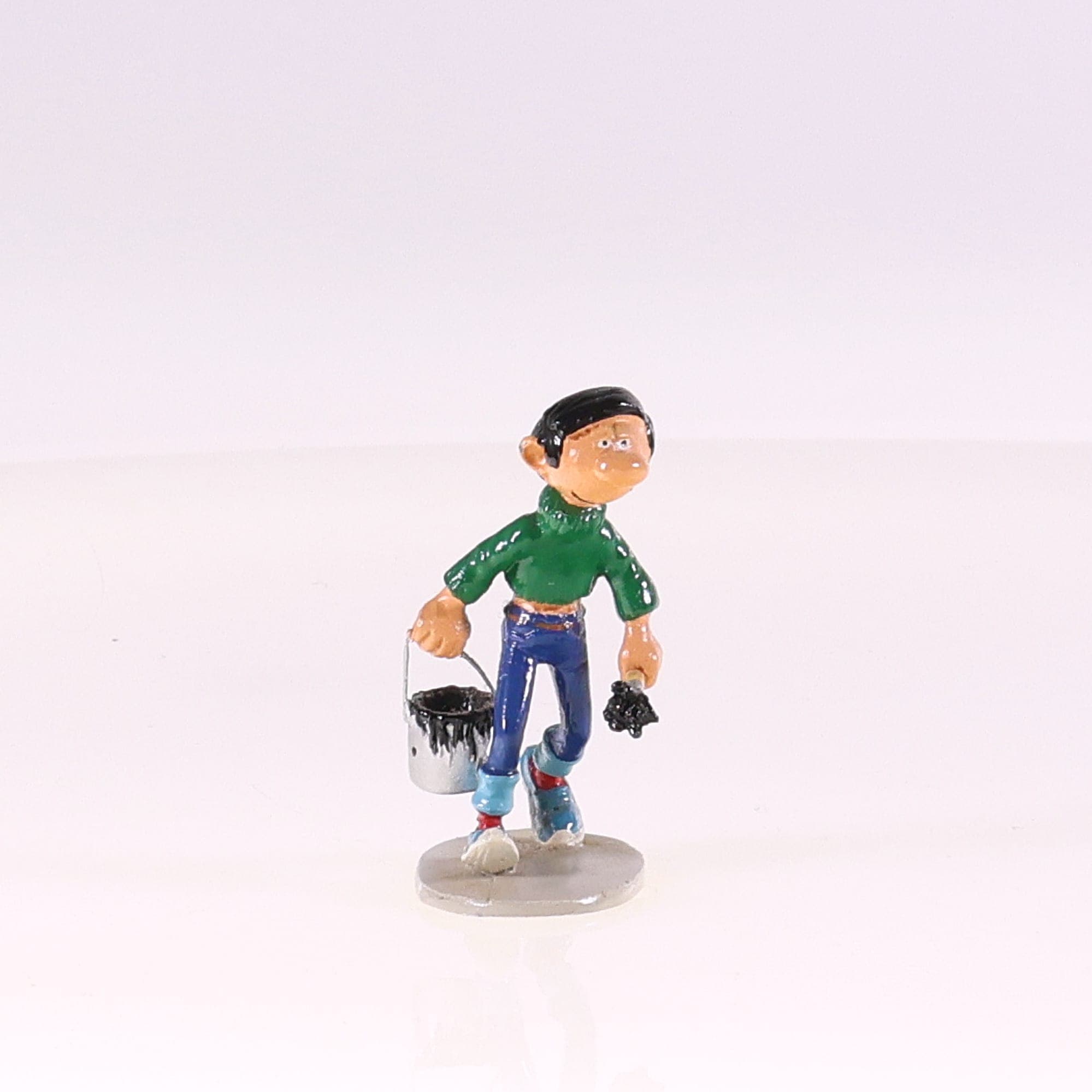 Pixi 4745 Gaston et son pot de peinture seau de peinture avec petite déformation — miniature 12