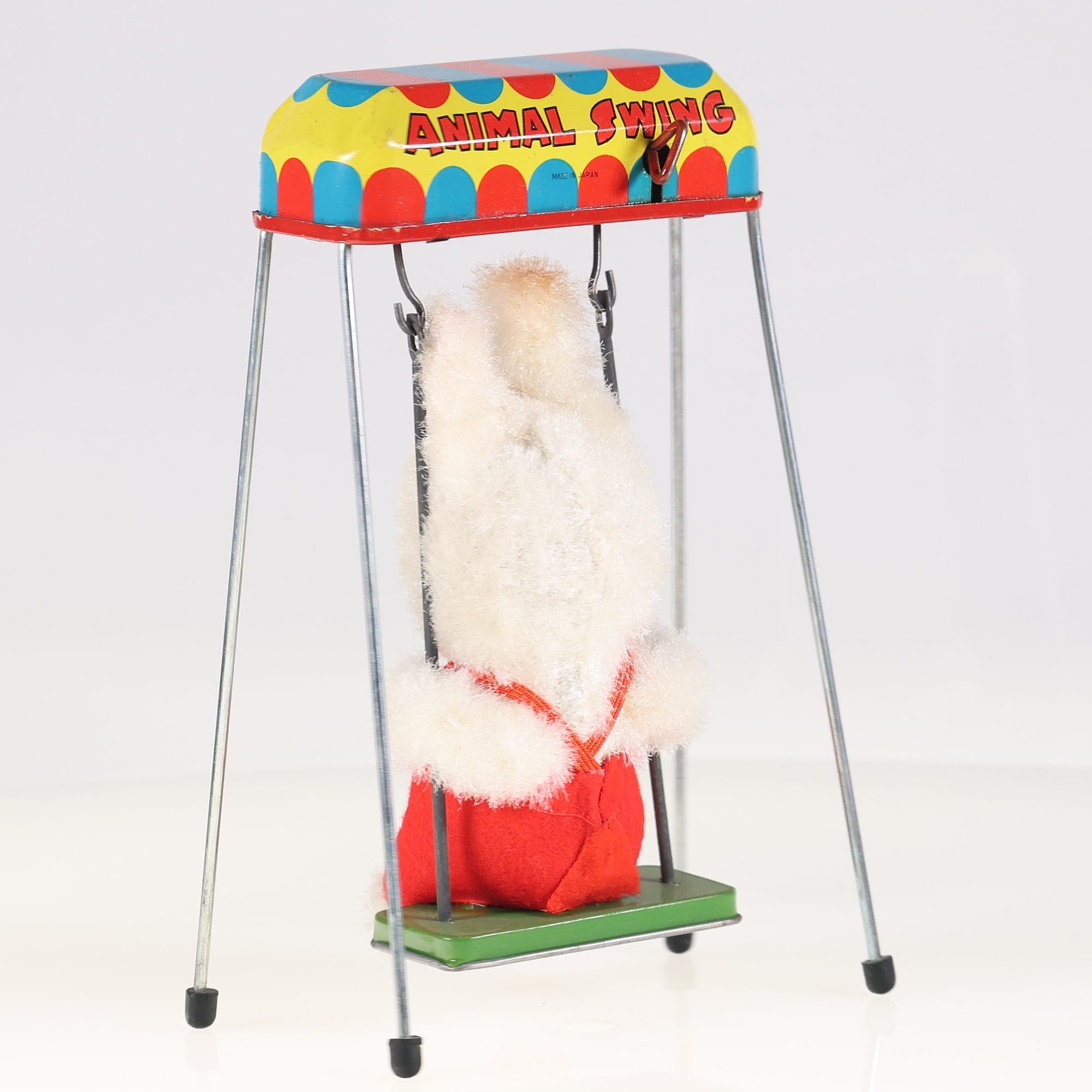 Fuji Press Kogyo SWING Winky Bunny lapin mécanique fonctionnelle boite Japan 60 — miniature 8