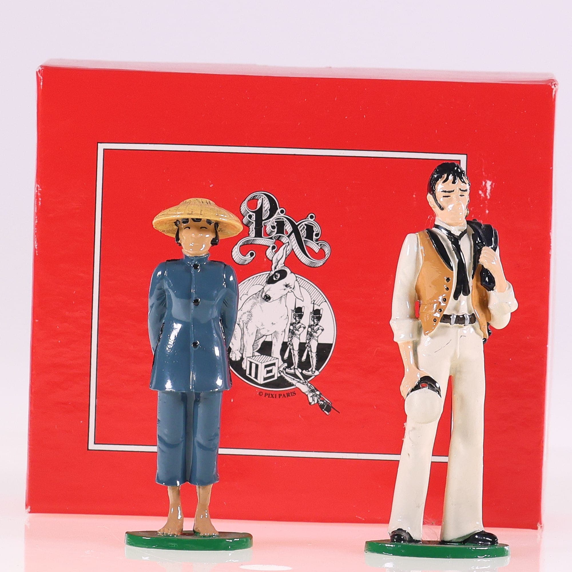 Pixi et Changhaï Li en Sibérie très bon état avec certificat n°132/1000