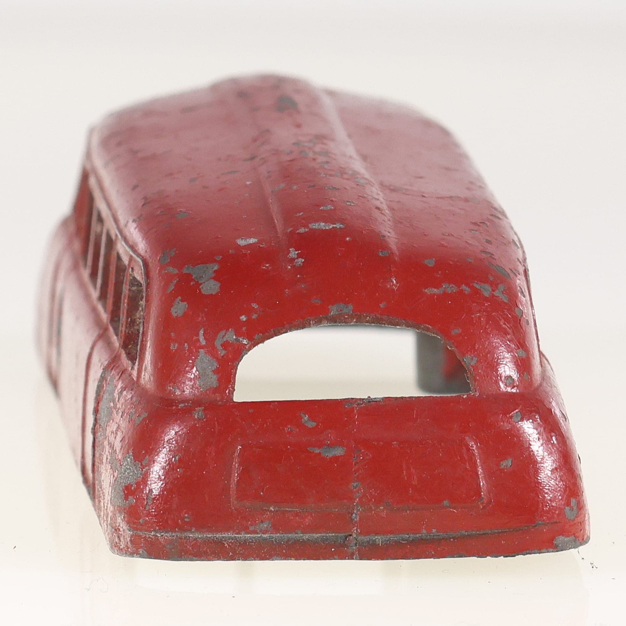 Solido transformable 268 bus junior 12 cm Rouge état C sans boîte — miniature 4