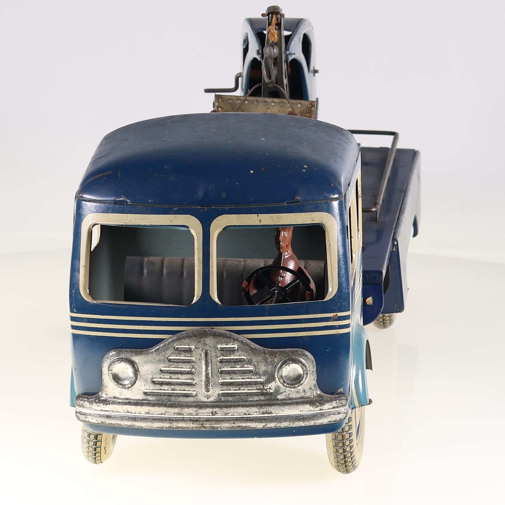 CR Charles Rossignol 1005 Simca cargo Camion Dépanneuse 43 cm Bleu Grade B sans — miniature 8