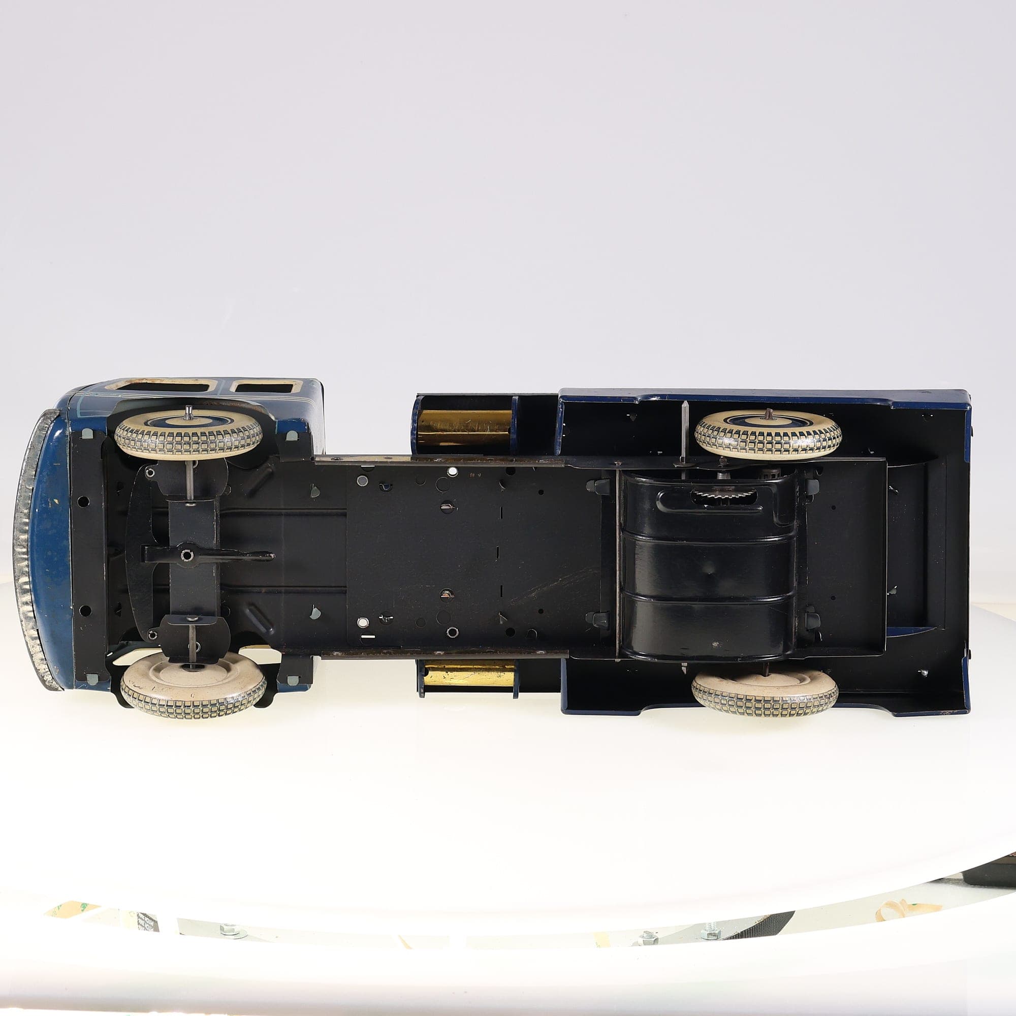 CR Charles Rossignol 1005 Simca cargo Camion Dépanneuse 43 cm Bleu Grade B sans — miniature 10